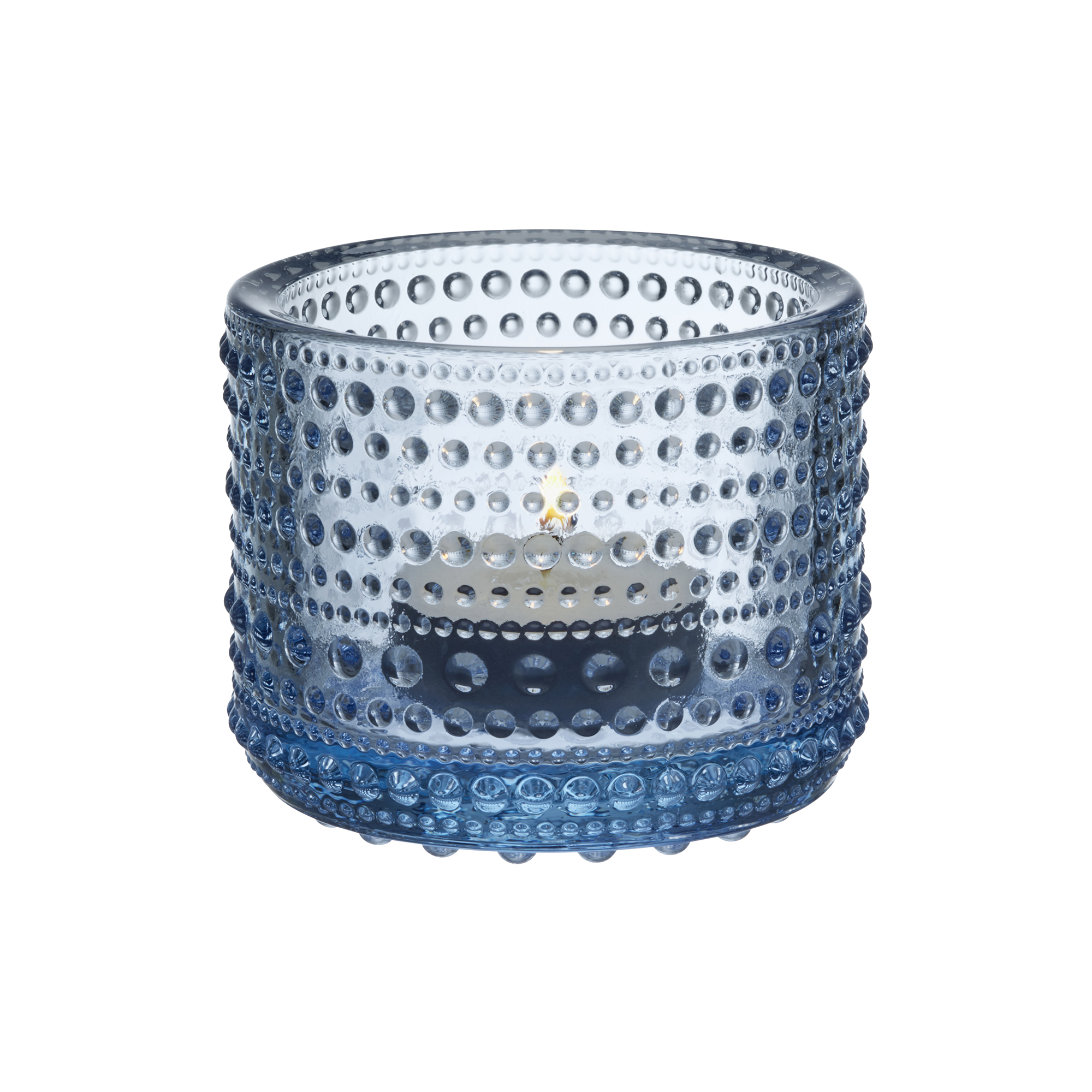 Iittala - Kastehelmi fyrfadsstage, aqua