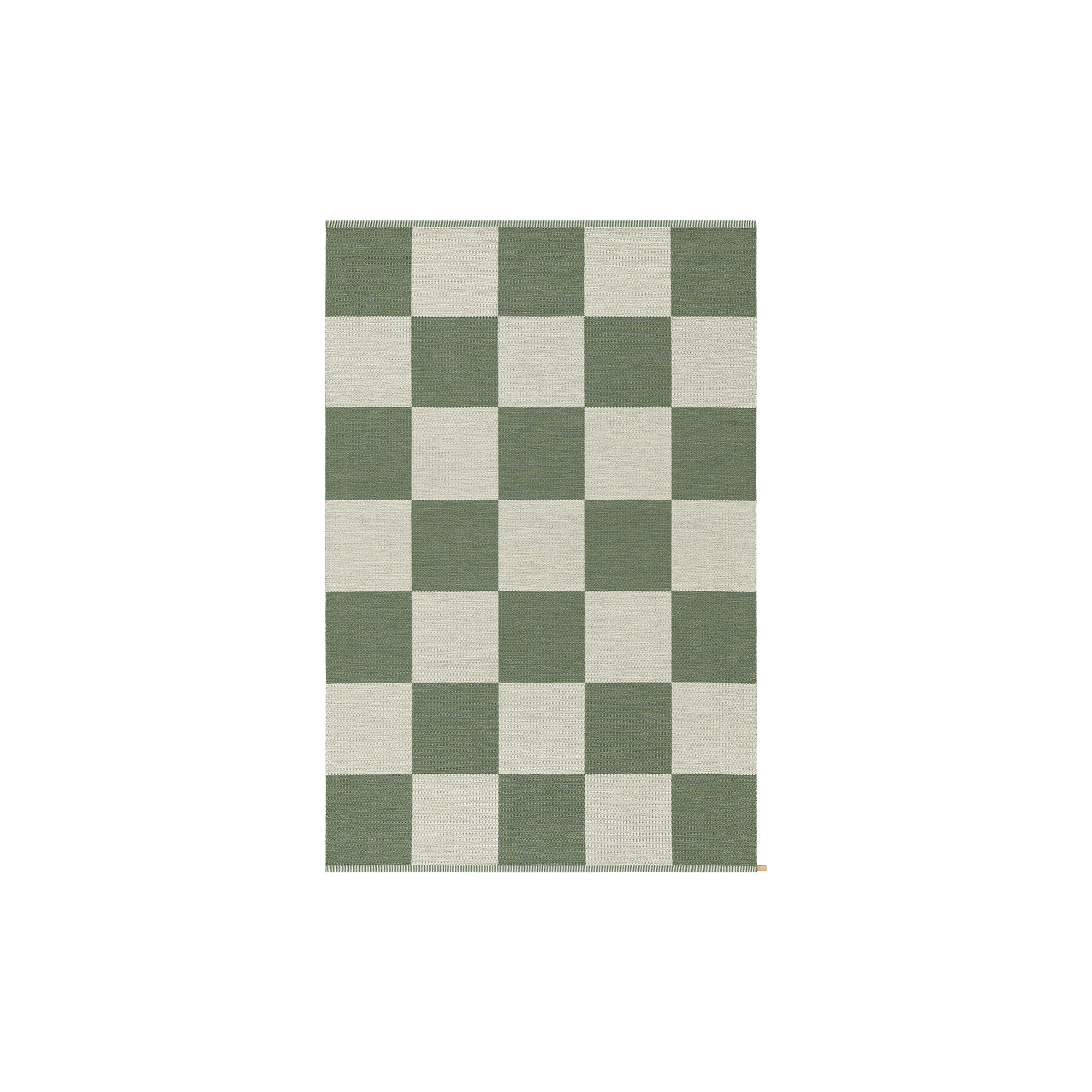 Kasthall - Checkerboard Icon gulvtæppe, grey pear 350 - 165x240 cm