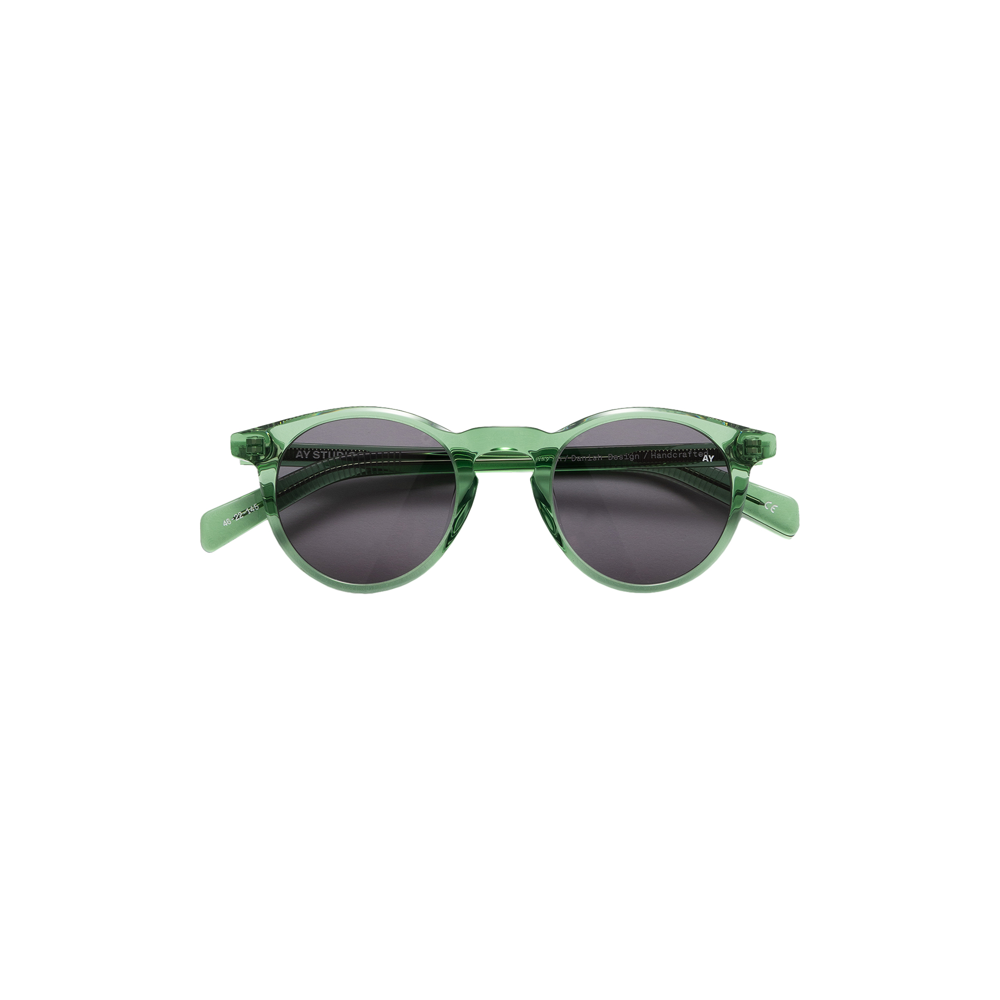 AY Studios - Waylon Sunglasses, transparent forest green