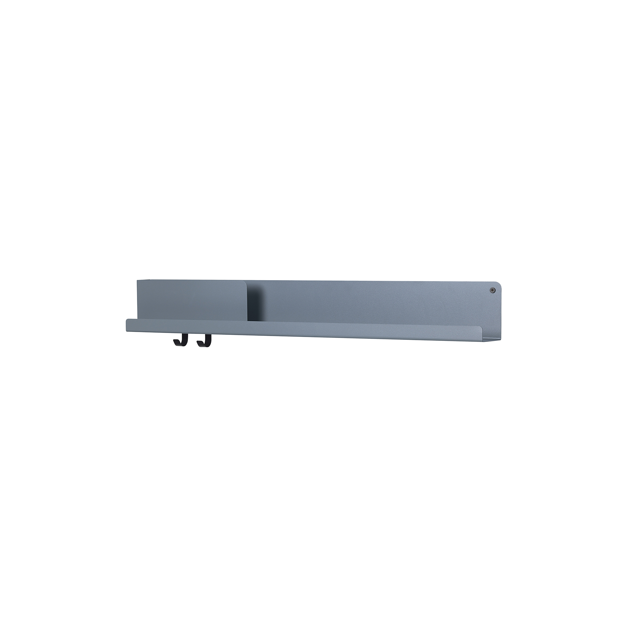 Muuto - Folded Shelves, blue-grey - 96x13 cm