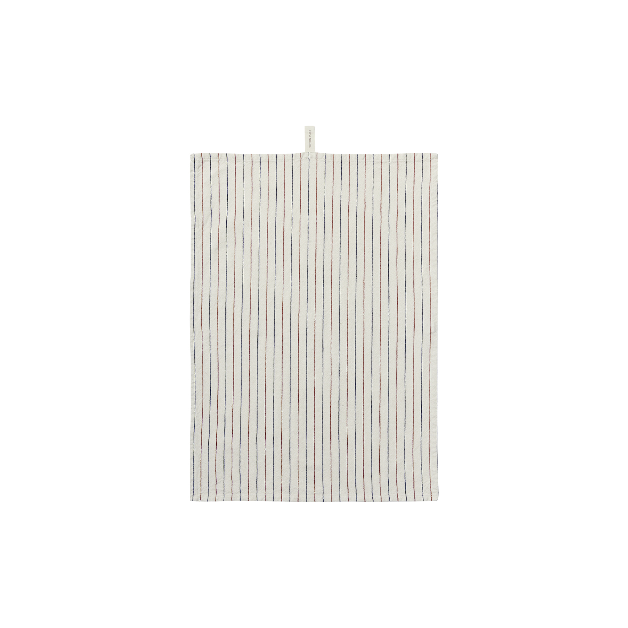 Rosendahl - Garn viskestykke, blå/terracotta, Rosendahl Textiles