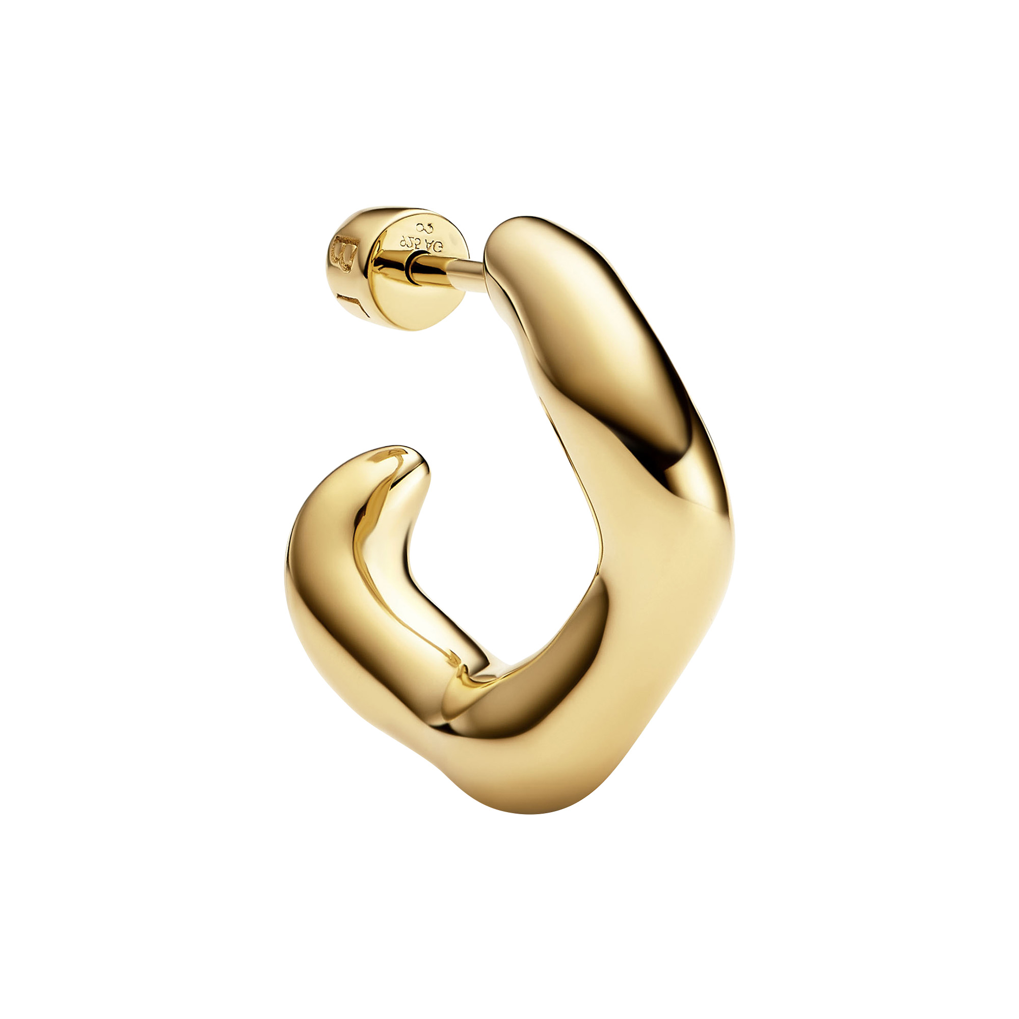 Maria Black - Anil Hoop Small Venstre, guld - Small