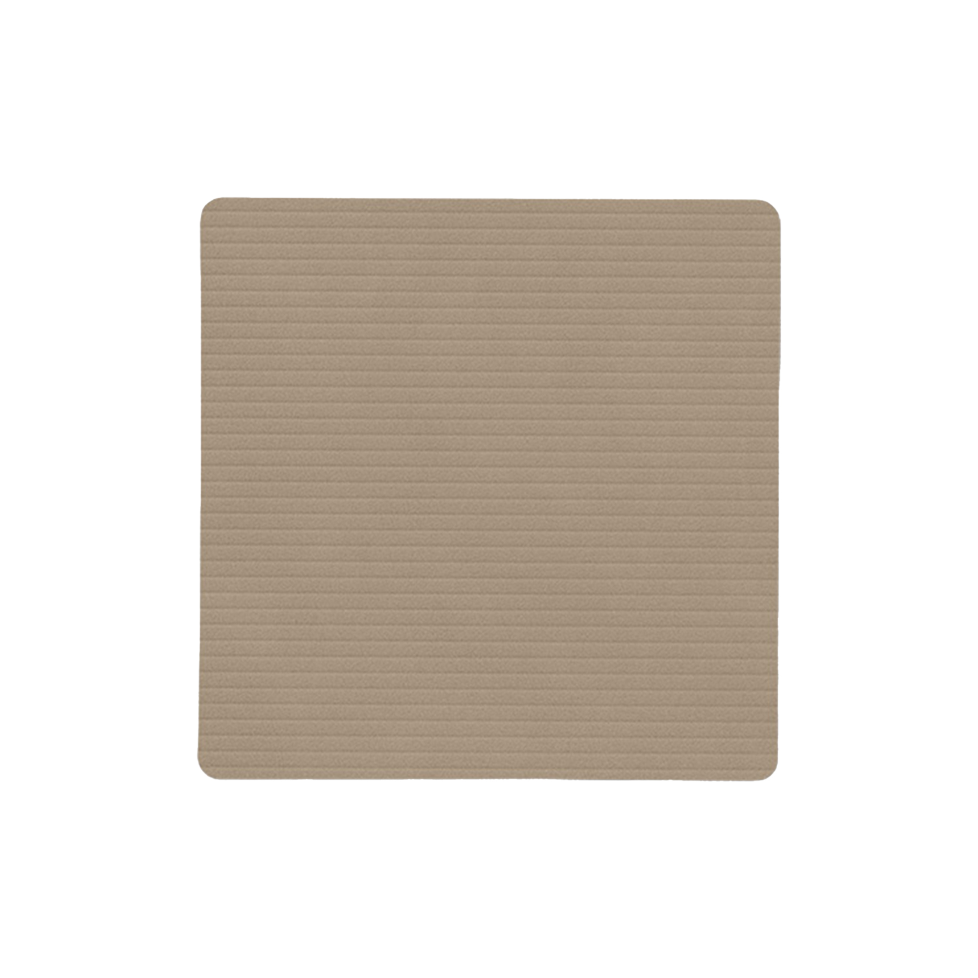 LIND DNA - Corduroy glasbrik Square, clay brown