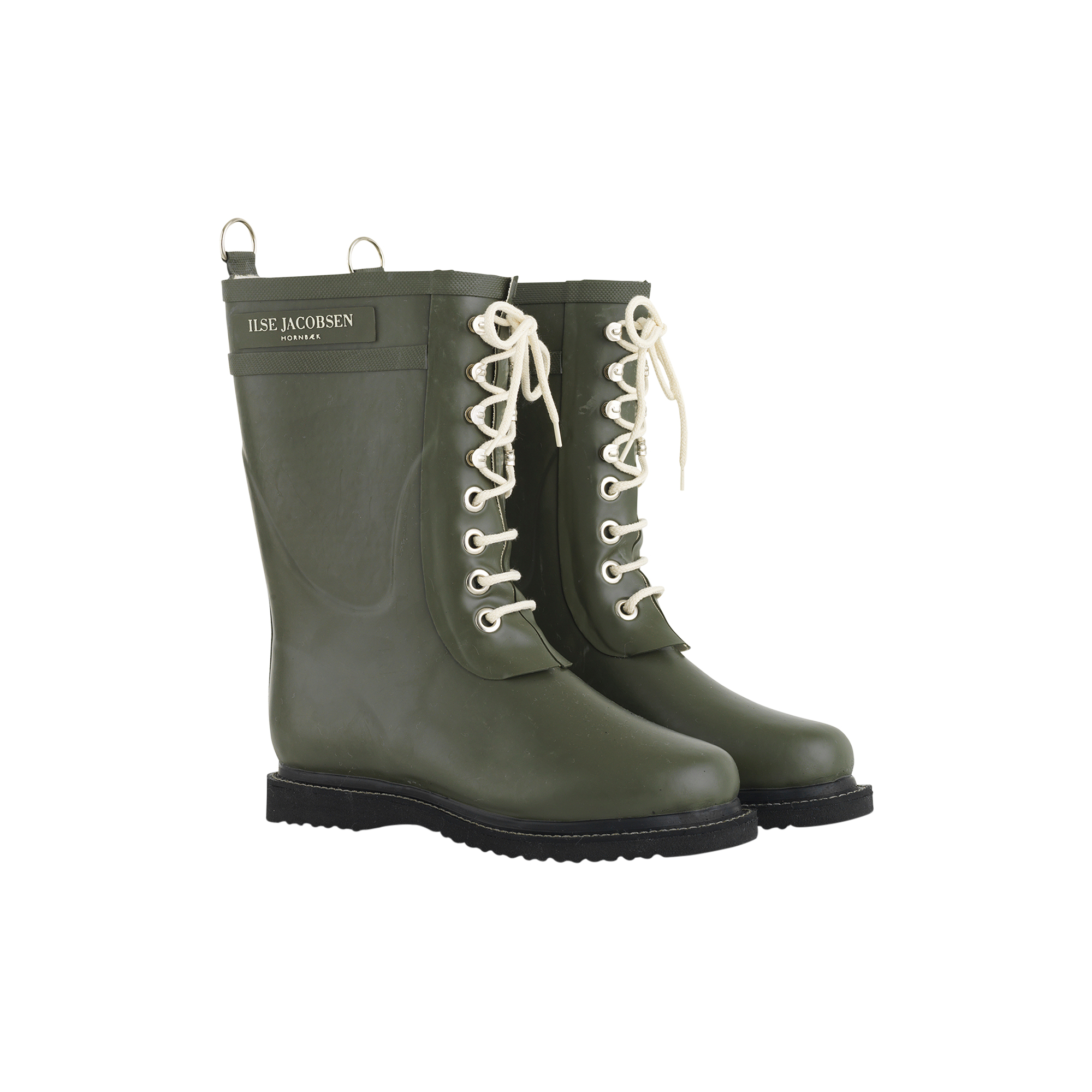 Ilse Jacobsen Hornbæk - 3/4 Rubber Boots, army - 38