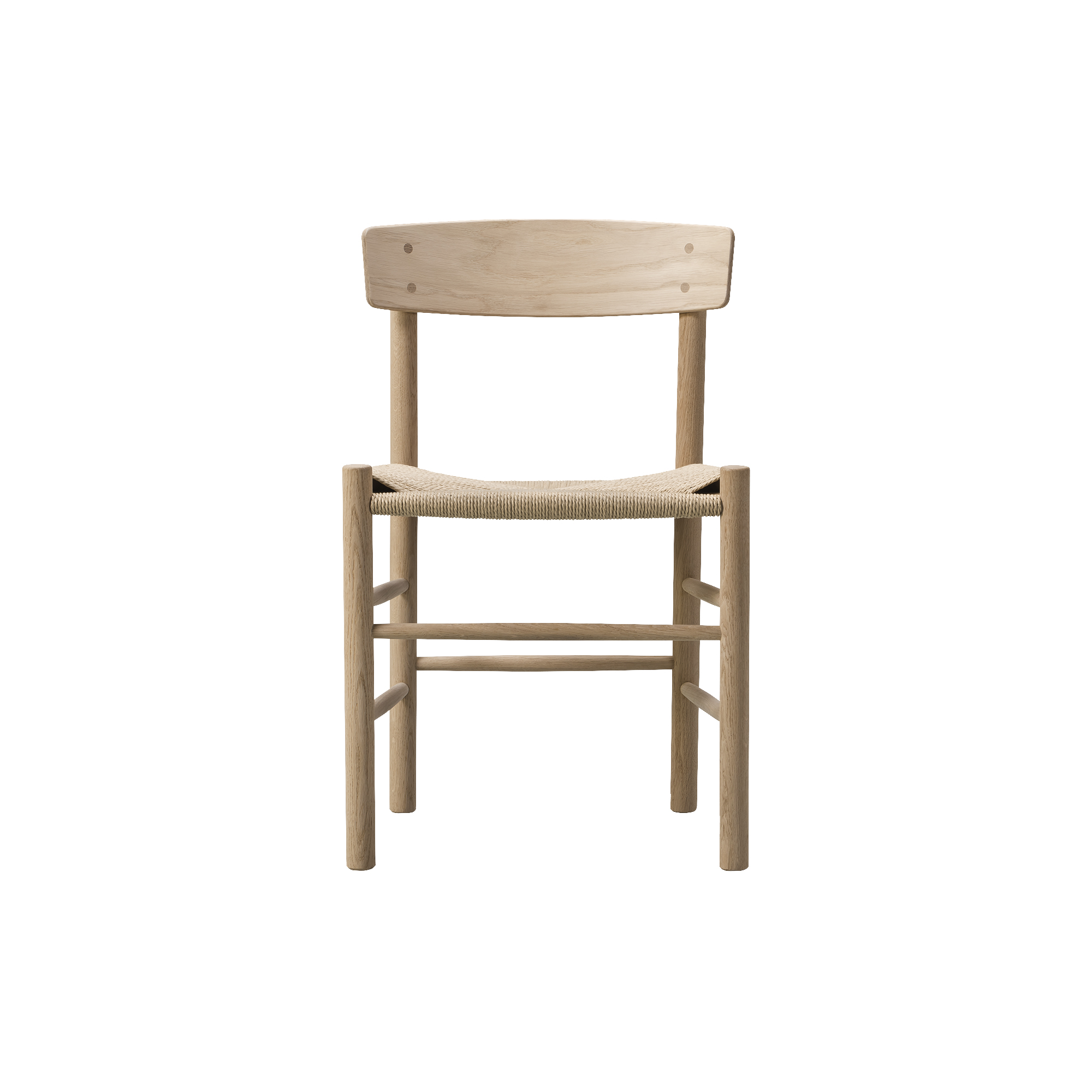 Fredericia Furniture - J39 Mogensen stol, lysolieret eg/natur