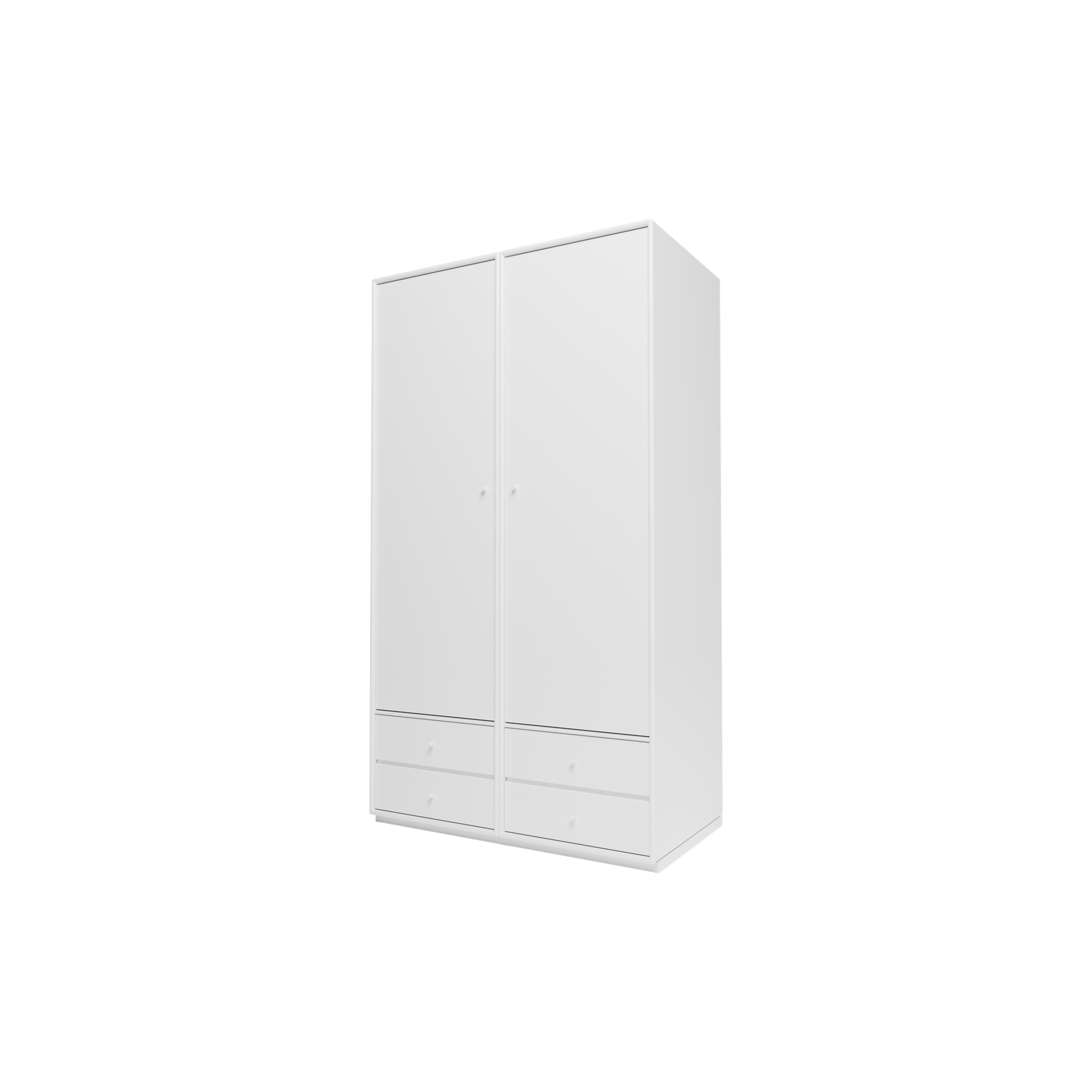 Montana Furniture - Montana Wardrobe ATTIRE IIII, 101 new white