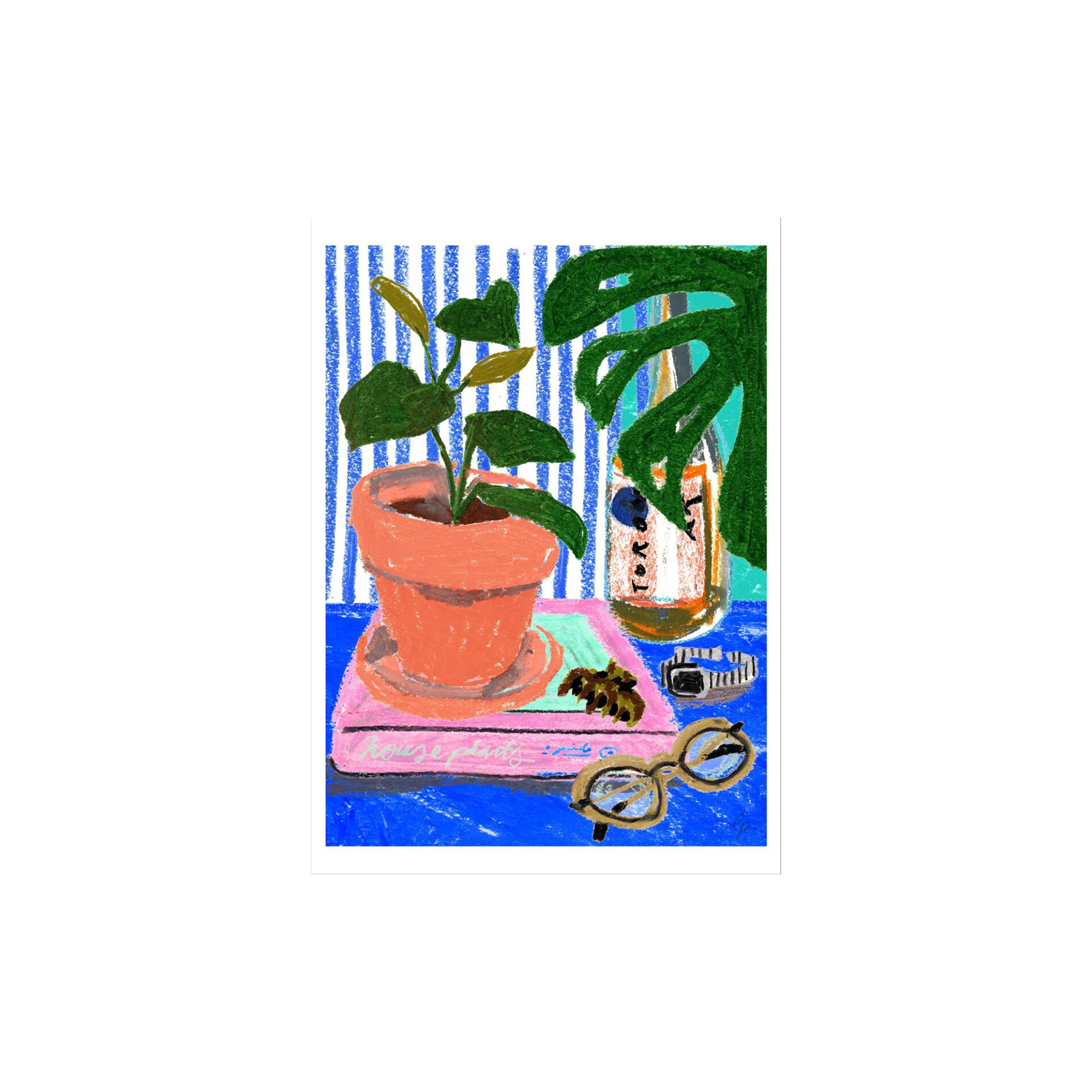 THE POSTER CLUB - Pastels Plants - A4