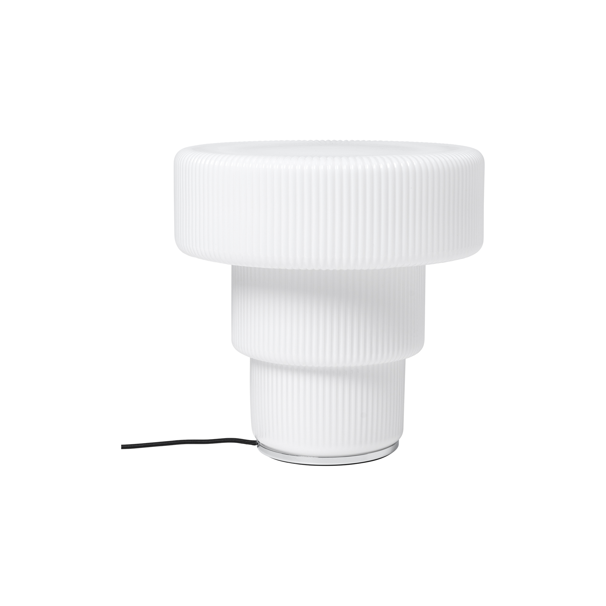 Ferm Living - Ripple Table Lamp | H 28 | White | Belysning