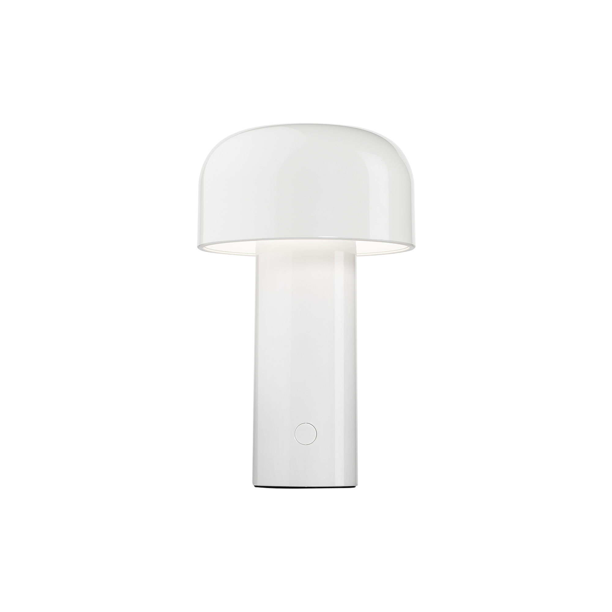 Flos - Bellhop bordlampe, hvid - H: 21 x Ø 12,5 cm.