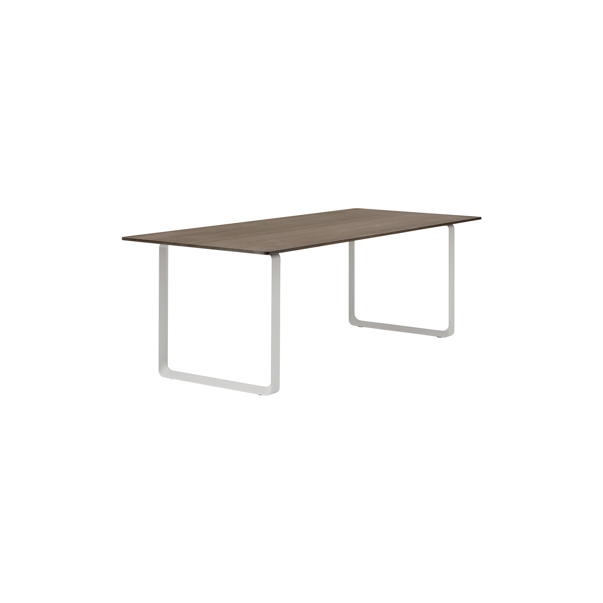 Muuto - 70/70 Table, solid smoked oak/grey - 225x90 cm