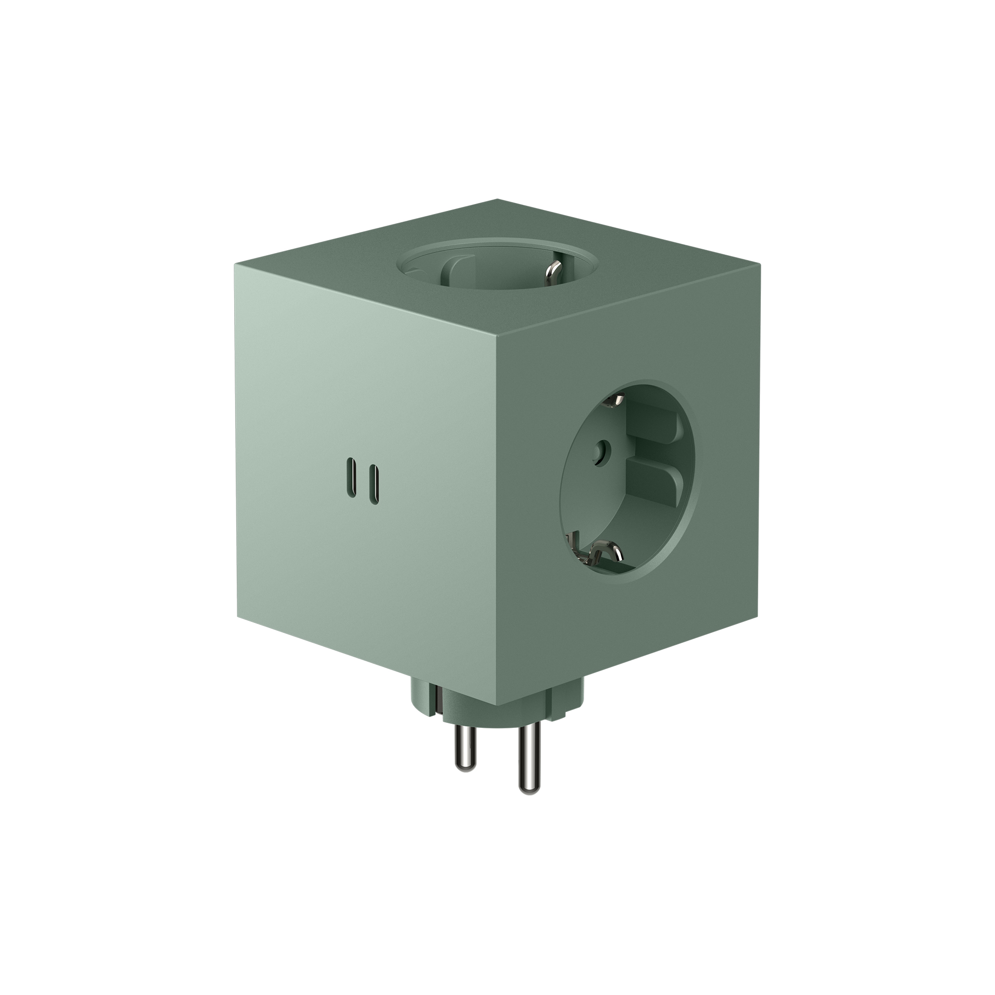 Avolt - Square 2 USB-C (30W), oak green