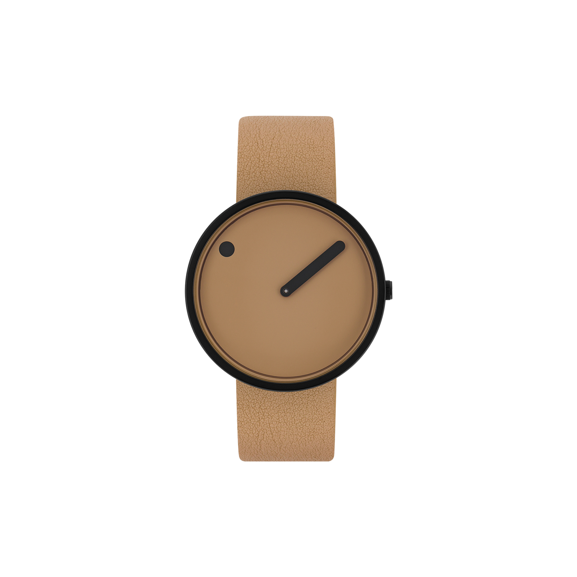 PICTO - PICTO armbåndsur, cappuccino/cappuccino - 40mm