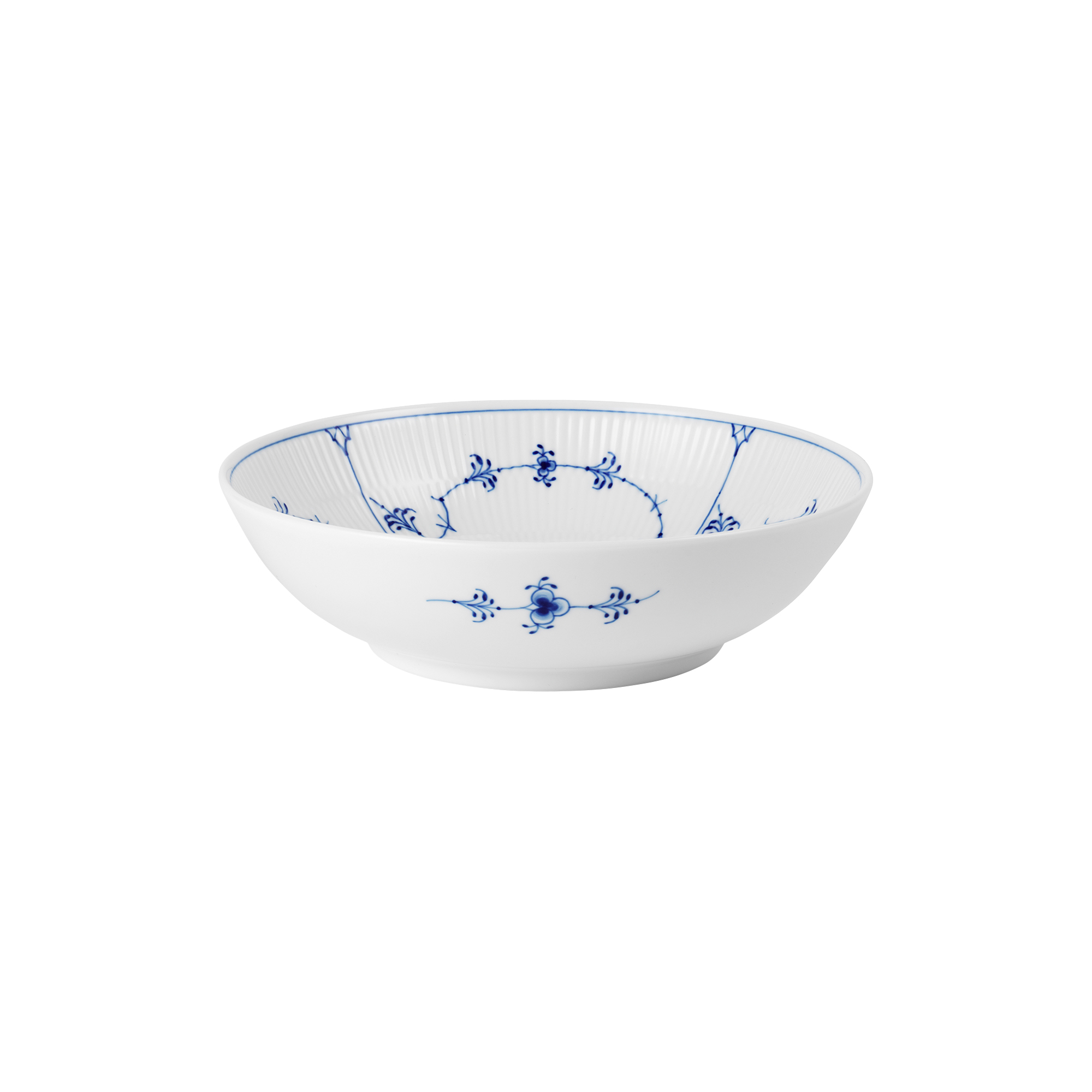 Royal Copenhagen - Musselmalet Riflet skål