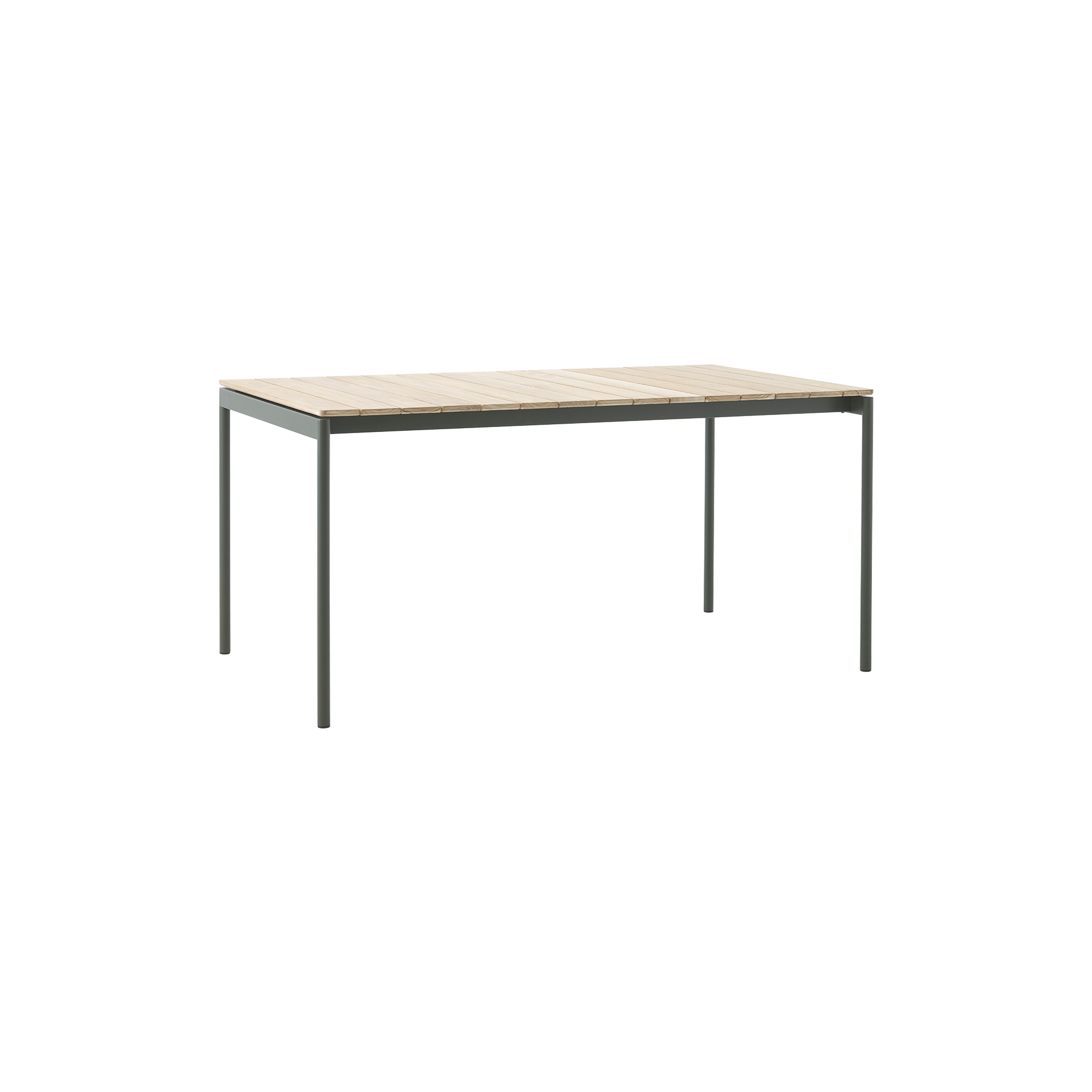&Tradition - Ville AV25 Outdoor Dining Table, bronze green