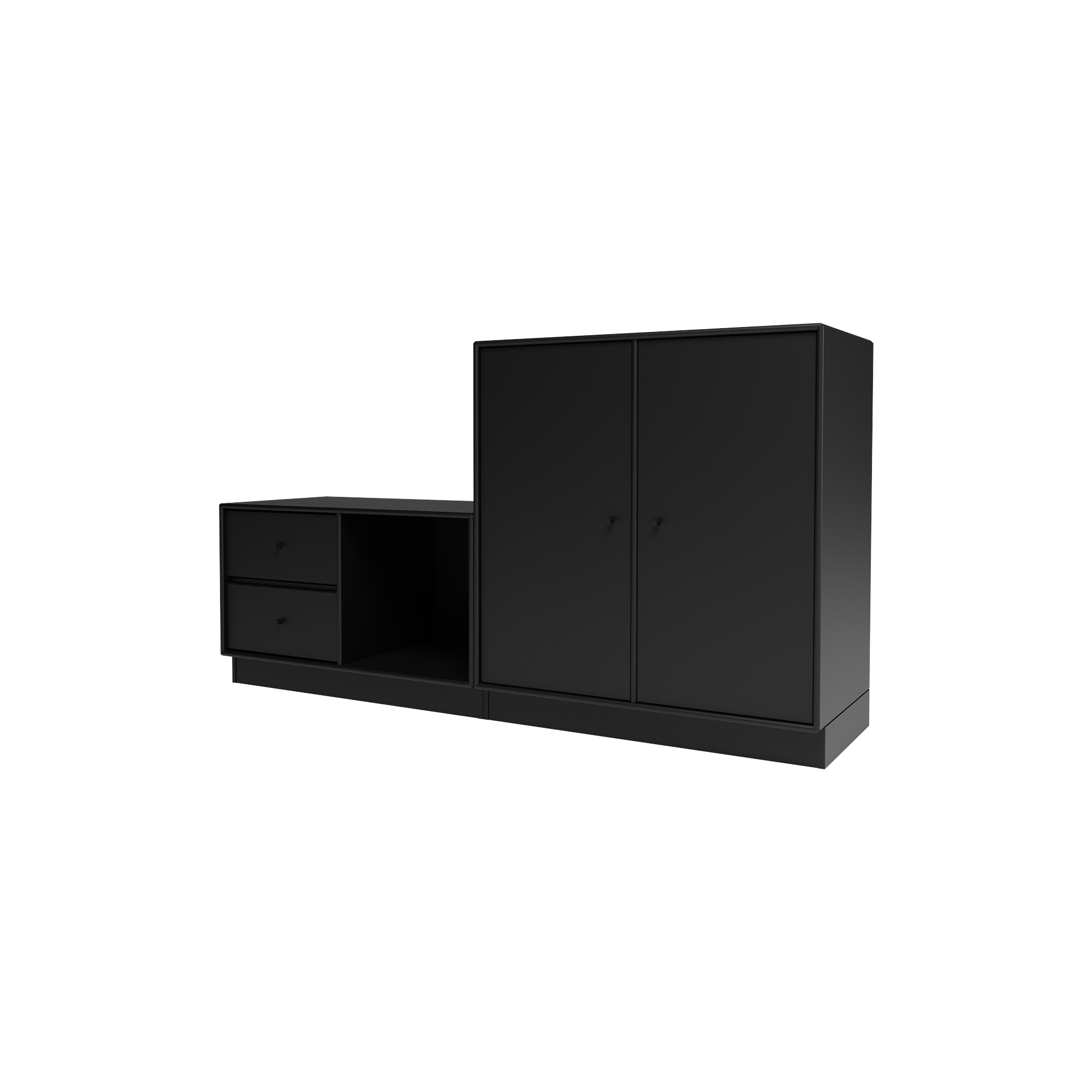 Montana Furniture - REST I bænk, 05 black