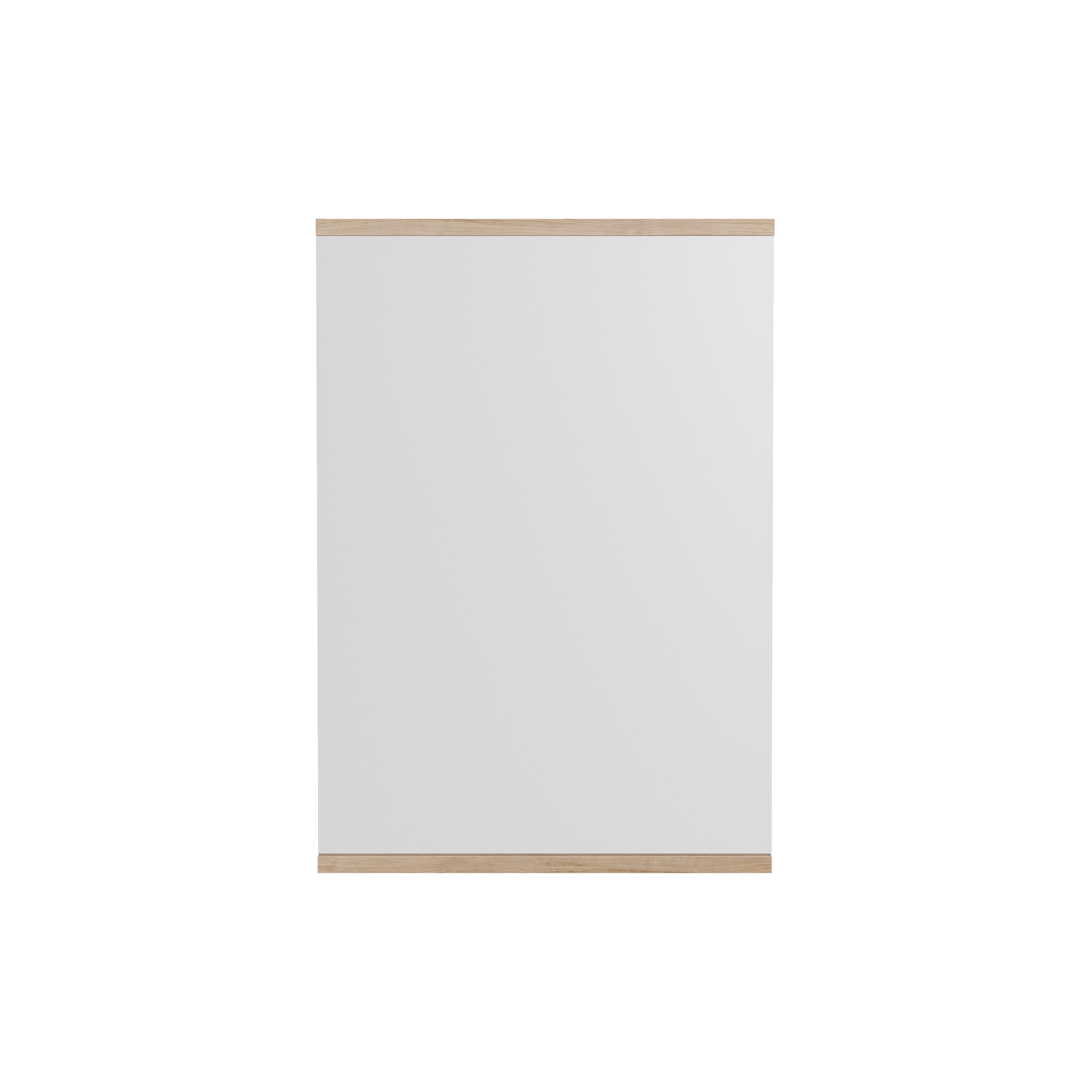 MOEBE - Rectangular Wall Mirror, oak - 50x70 cm