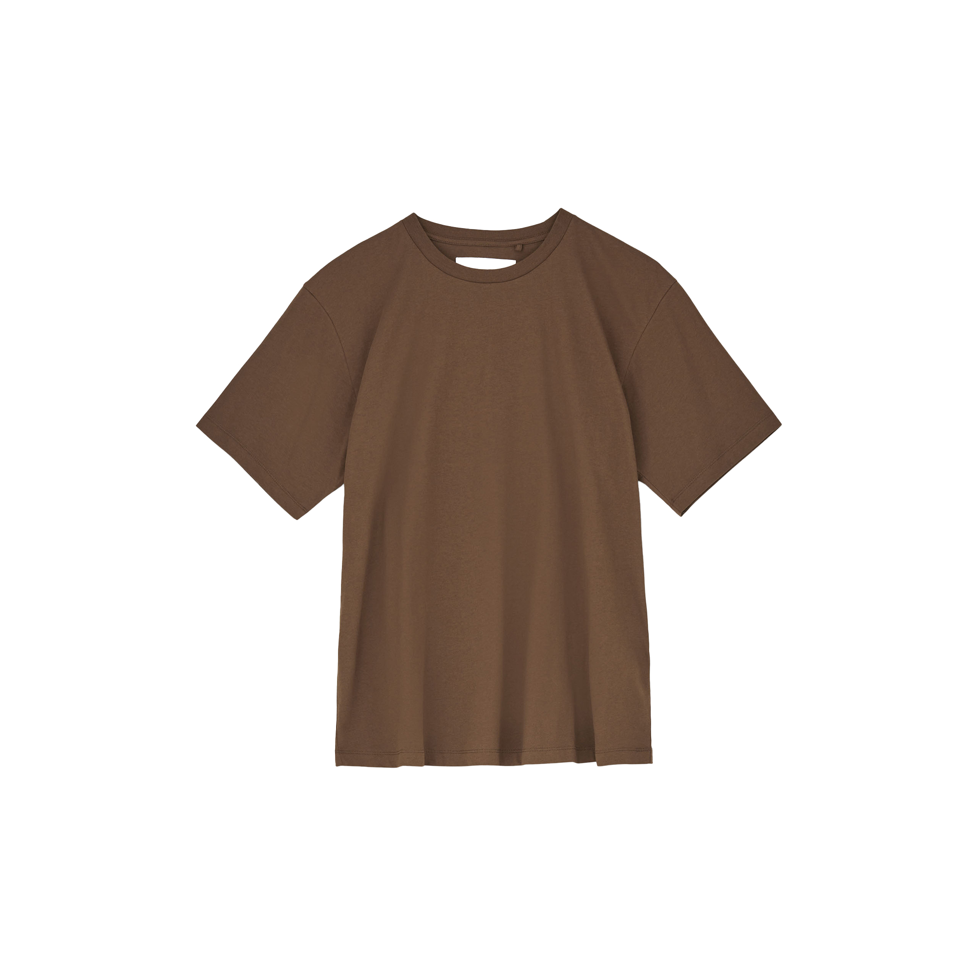 Aiayu - Classic Circular Tee II, coffee - Str. L