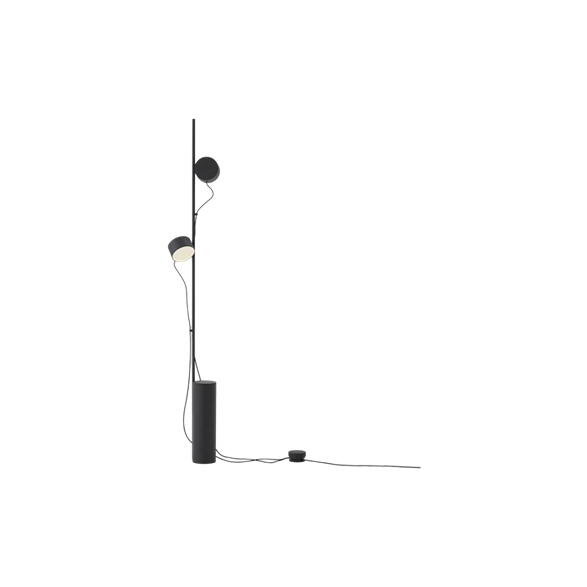 Muuto - Post Floor Lamp, black