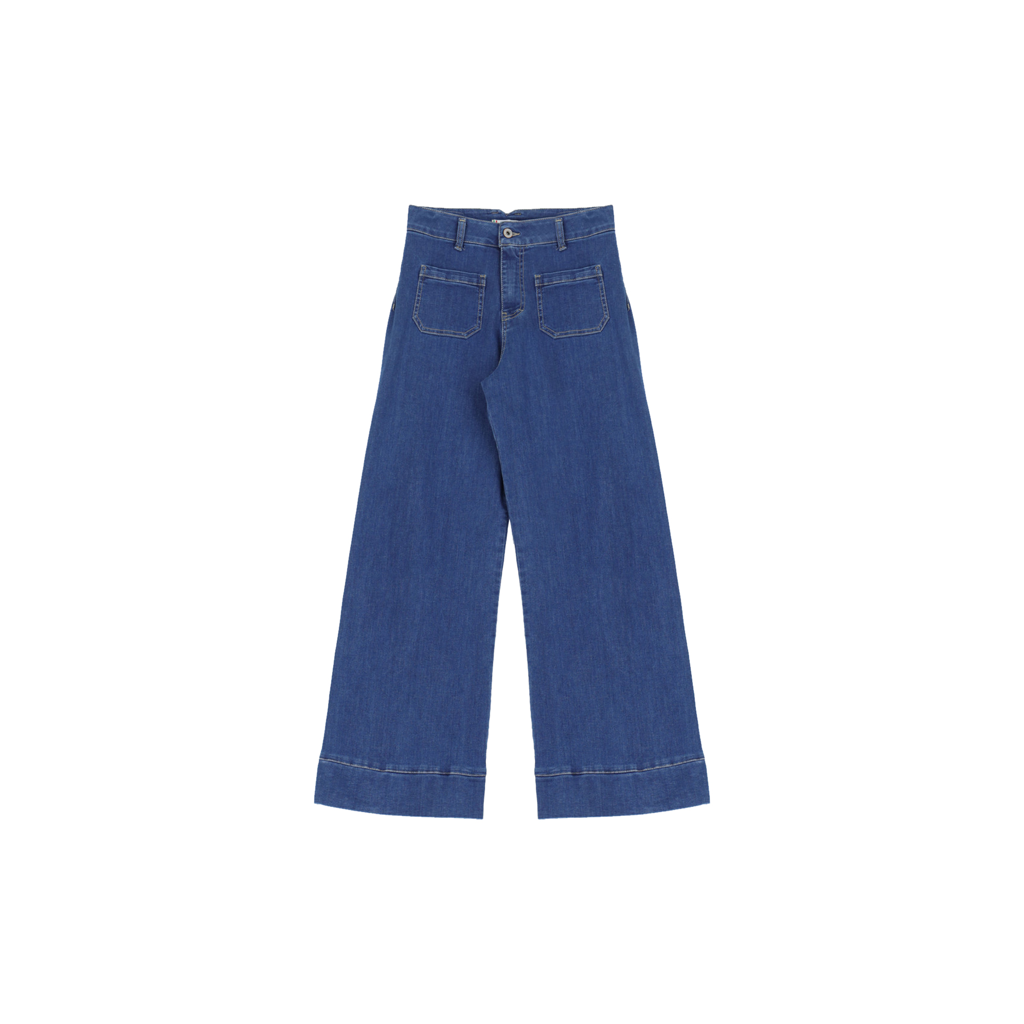 Please - Pants, blu denim - Str. XL
