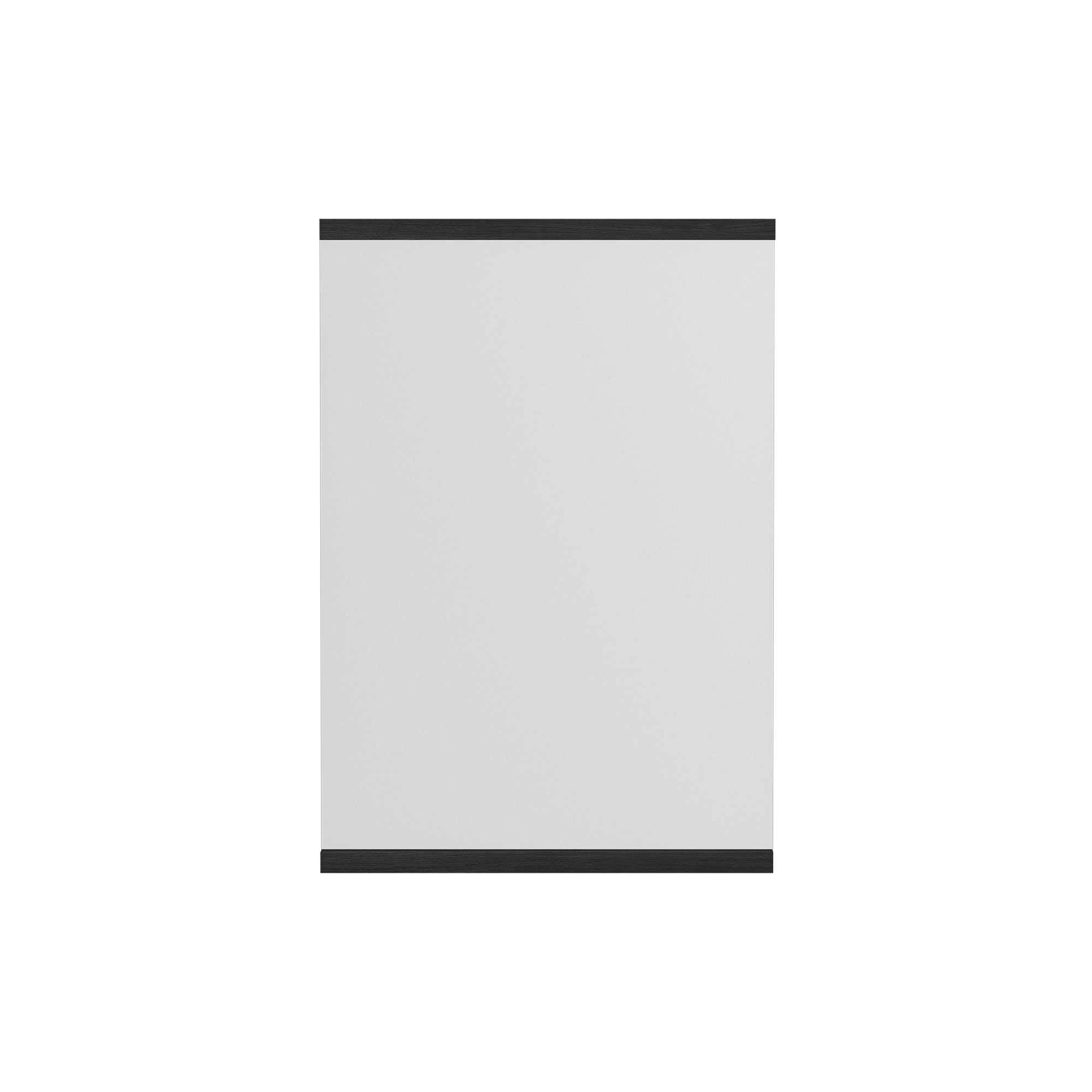 MOEBE - Rectangular Wall Mirror, black - 30x40 cm