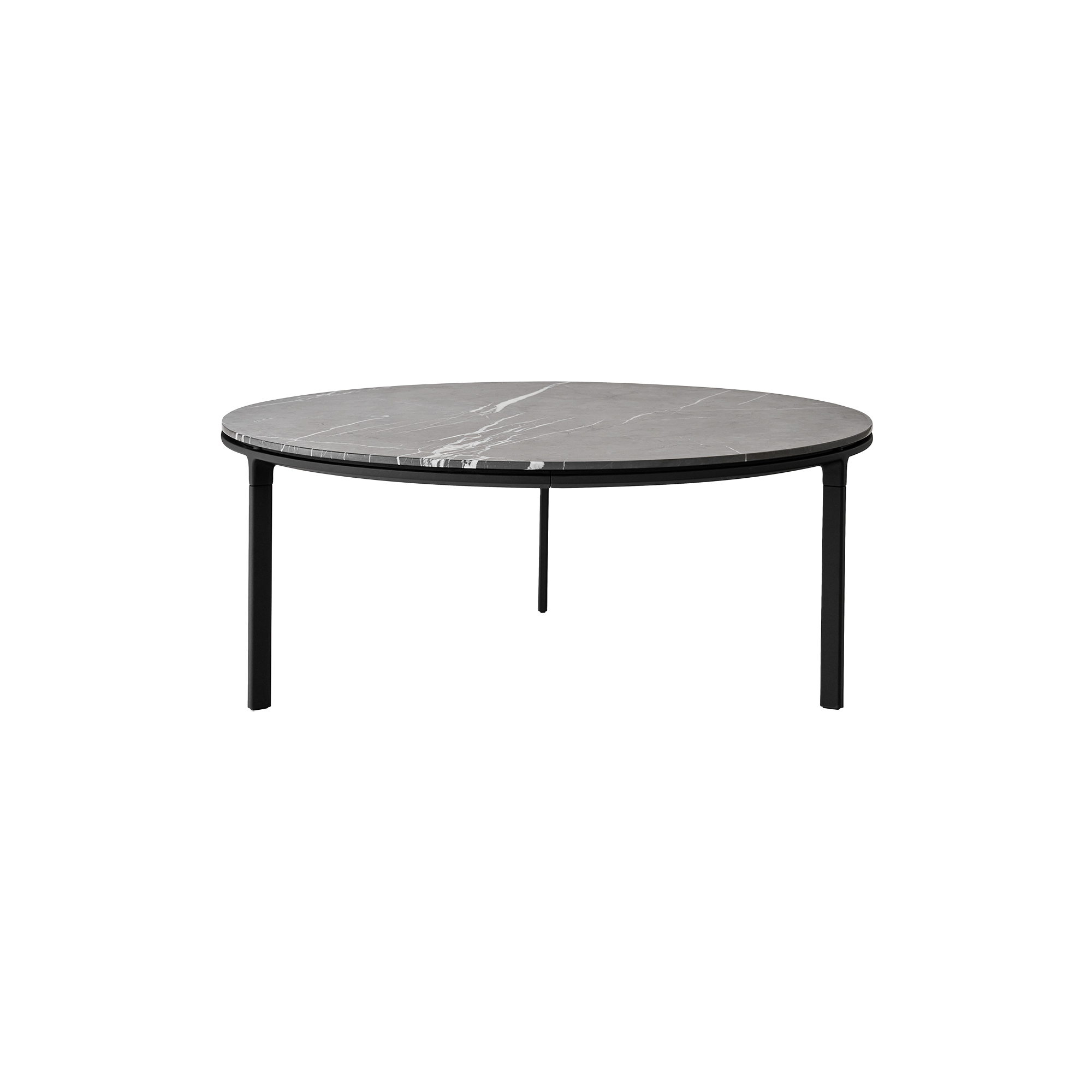 Vipp - VIPP425 Coffee Table, pietra grey - Ø90 cm