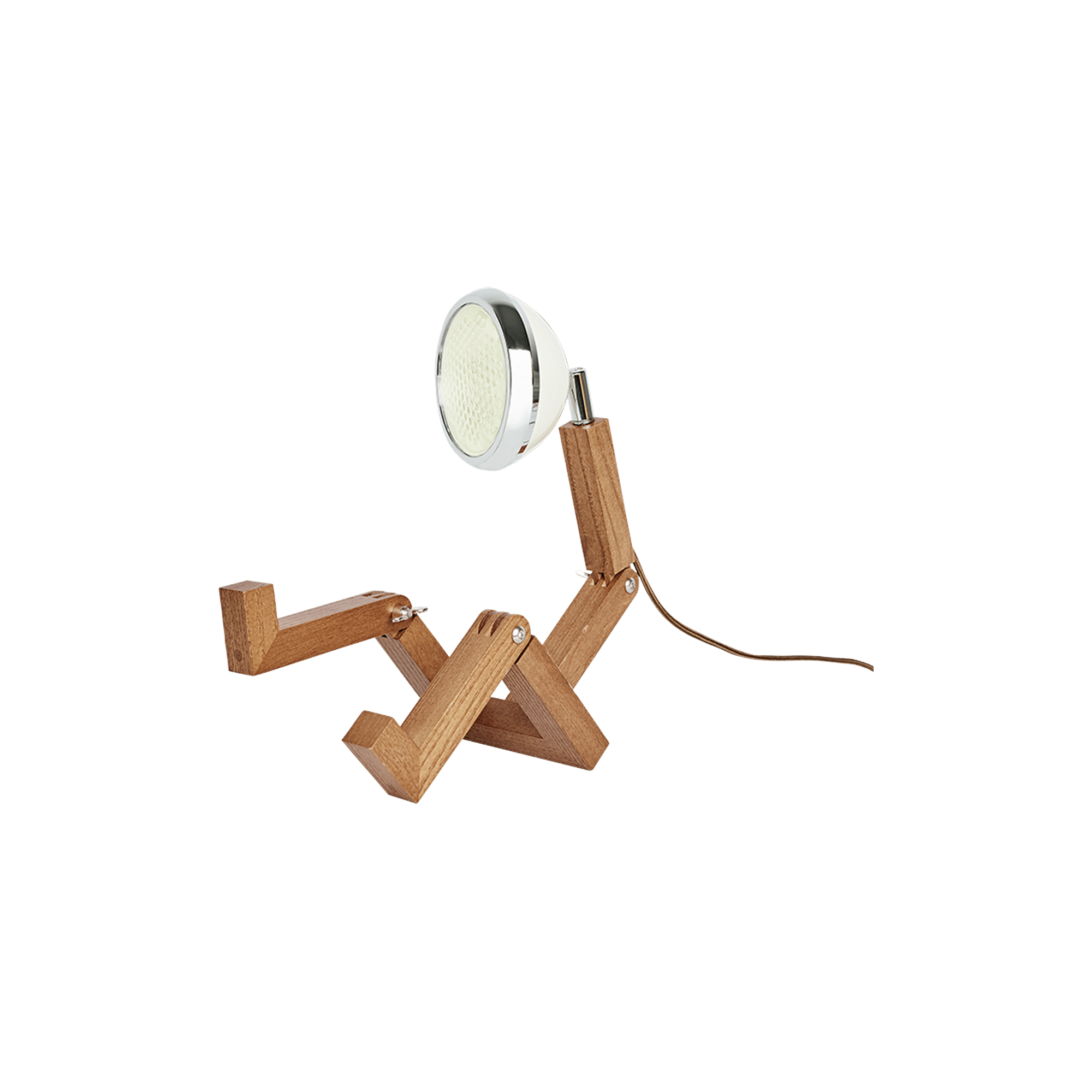 Mr. Wattson - Mini Wattson Table Lamp, vintage white