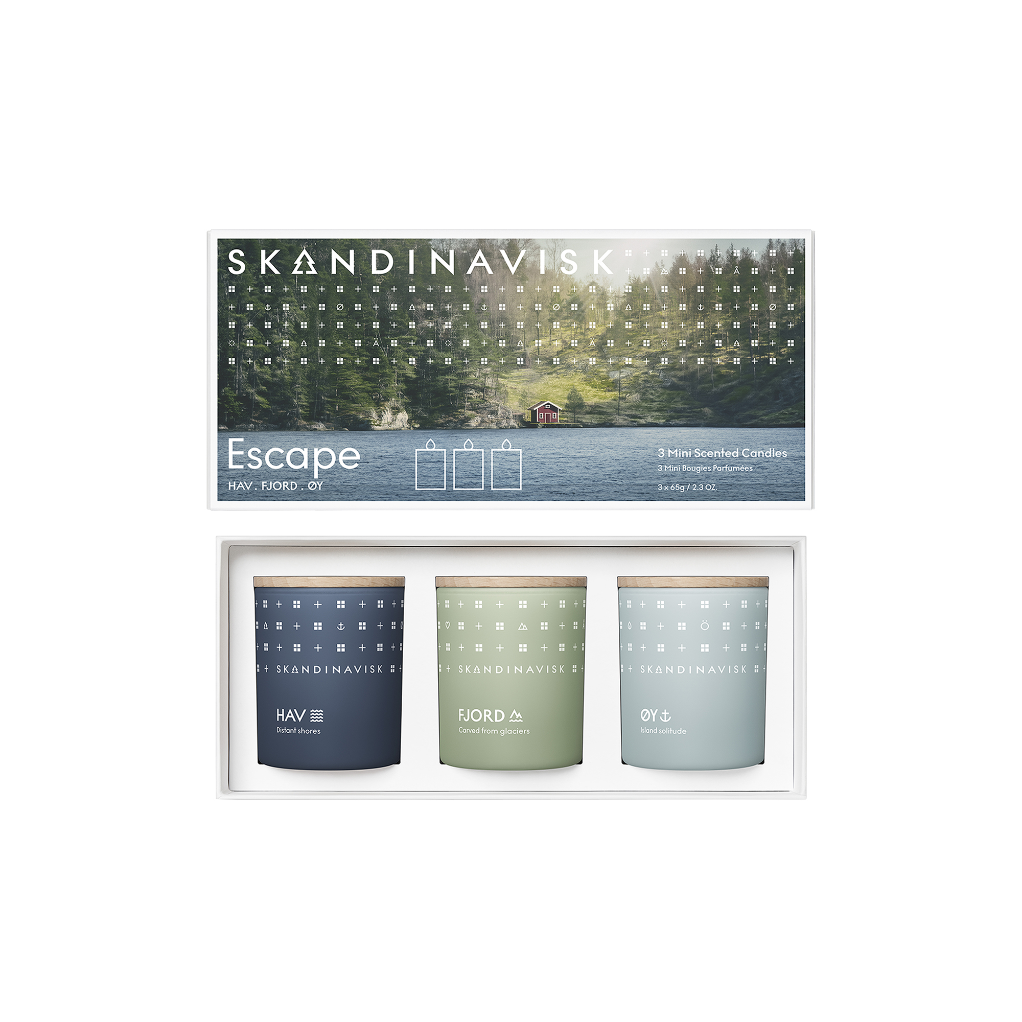Skandinavisk - ESCAPE Mini Candle Giftset