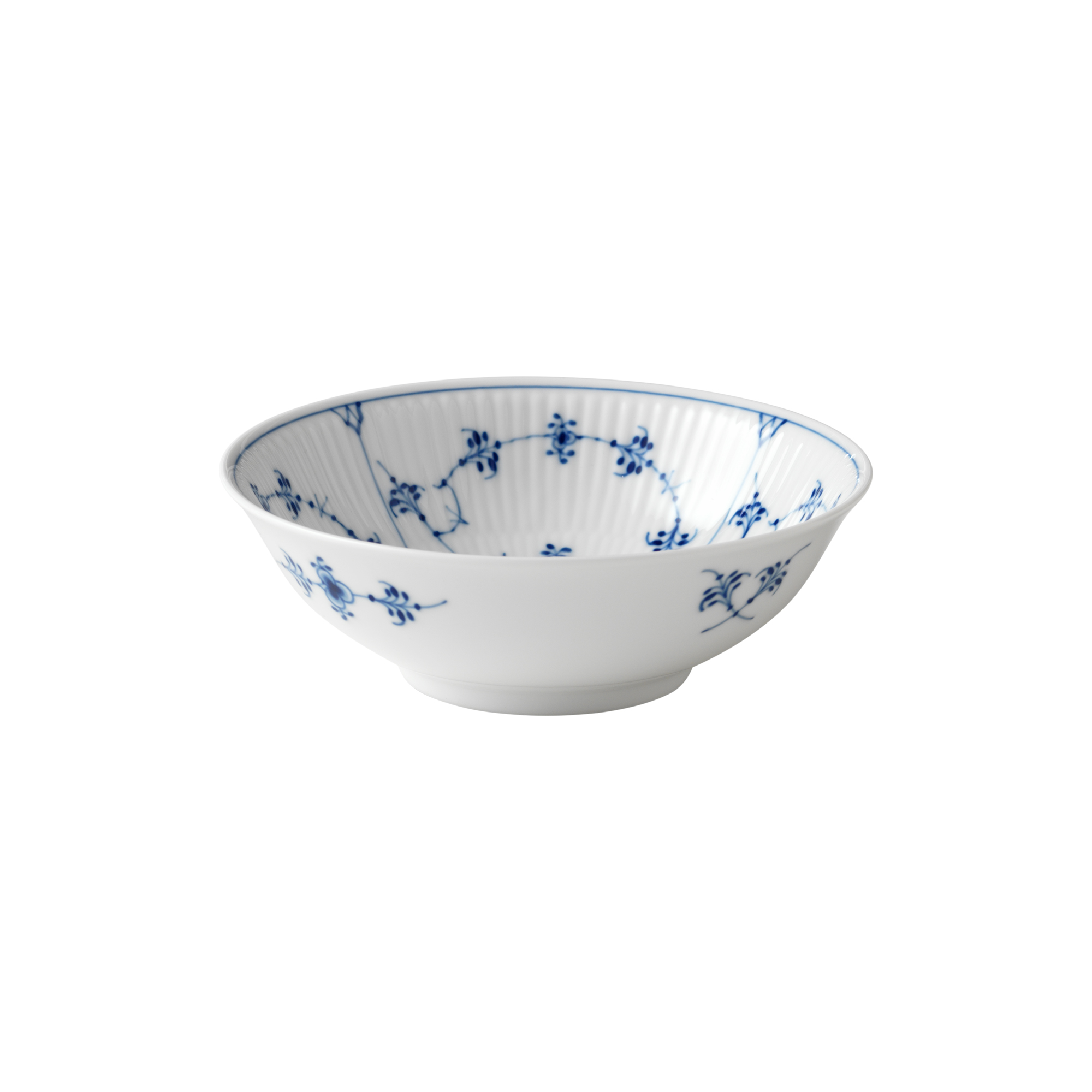 Royal Copenhagen - Musselmalet Riflet skål 35 cl