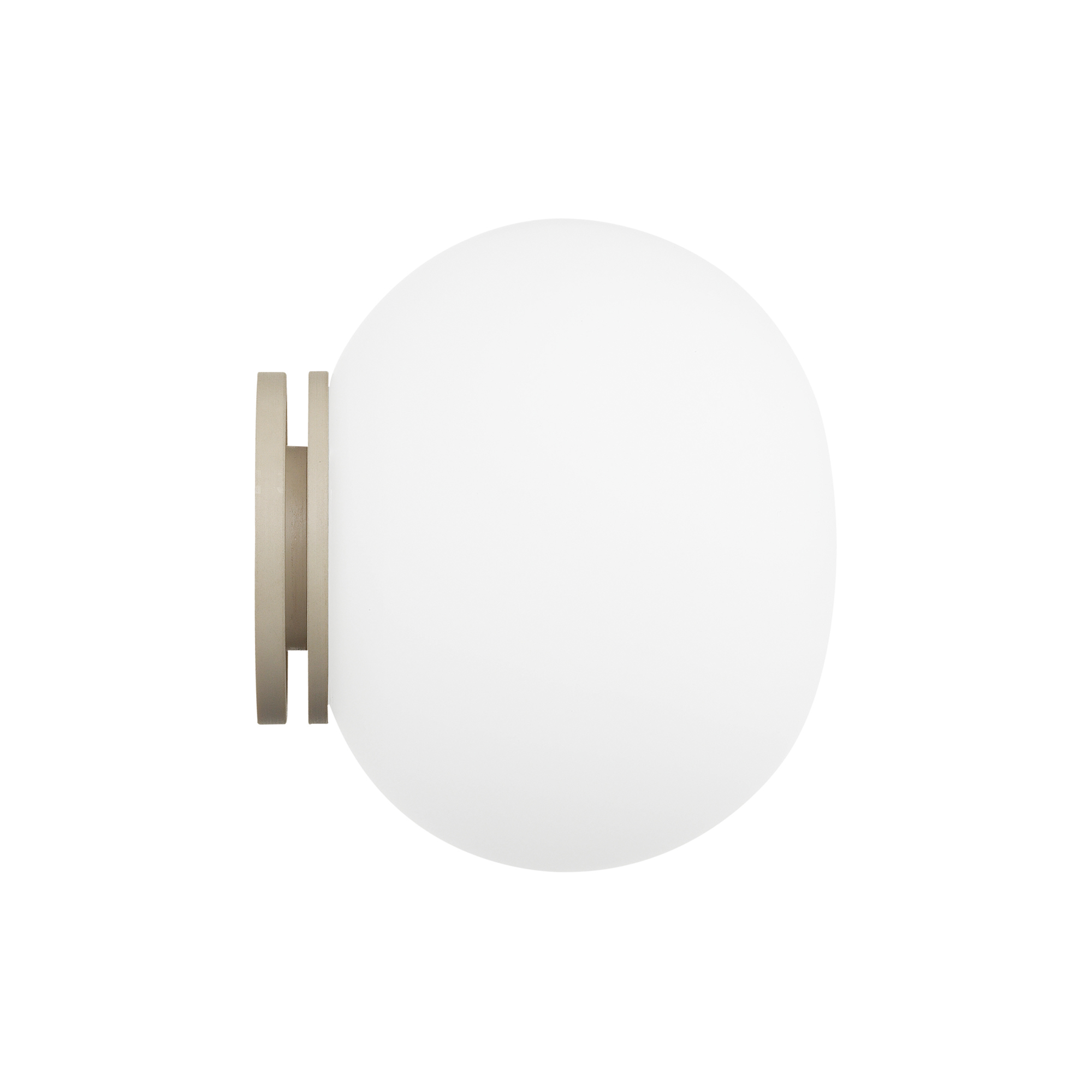 Flos - Mini Glo-Ball loft-/væglampe - H: 9 x Ø 11,2 cm.
