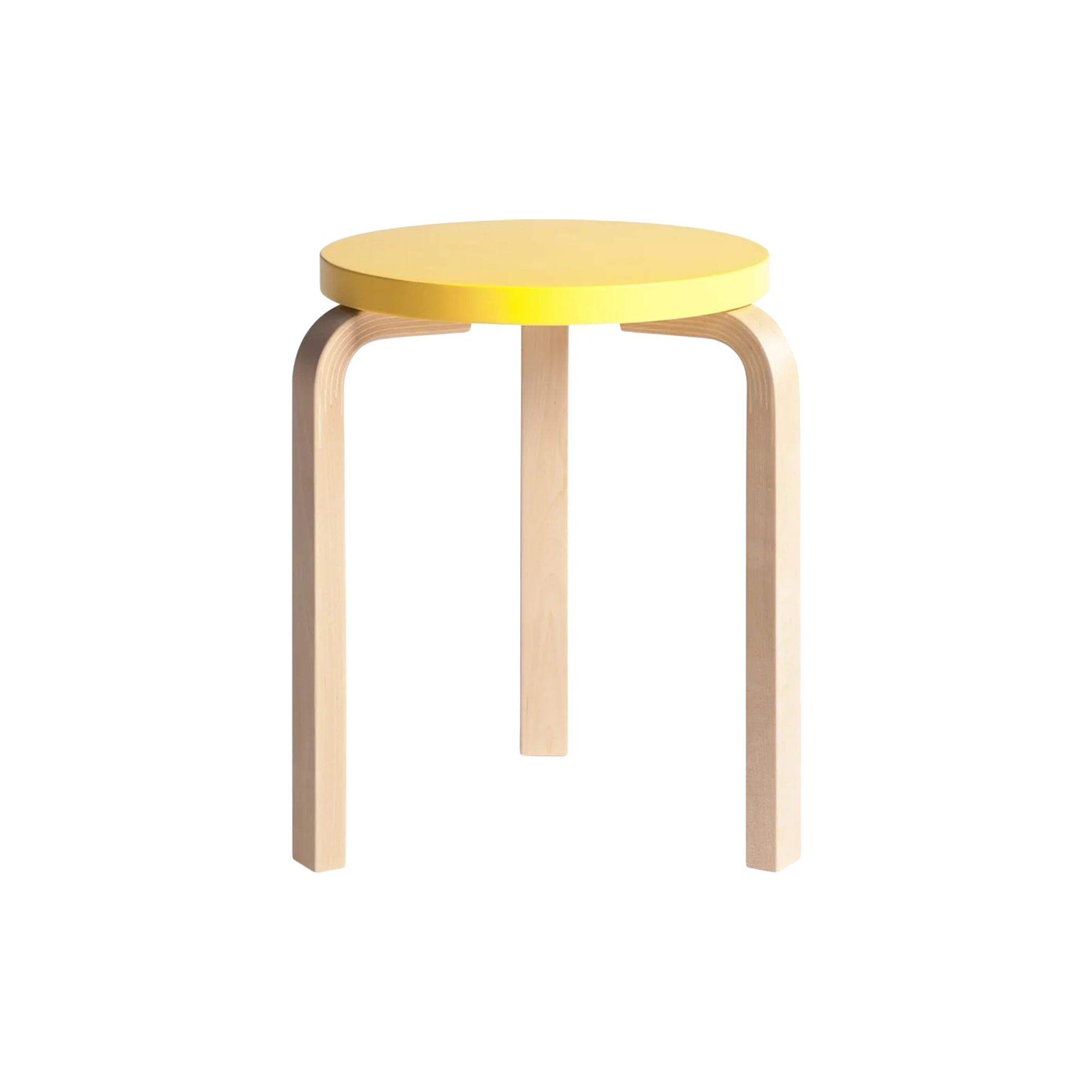 Artek - Stool 60, yellow