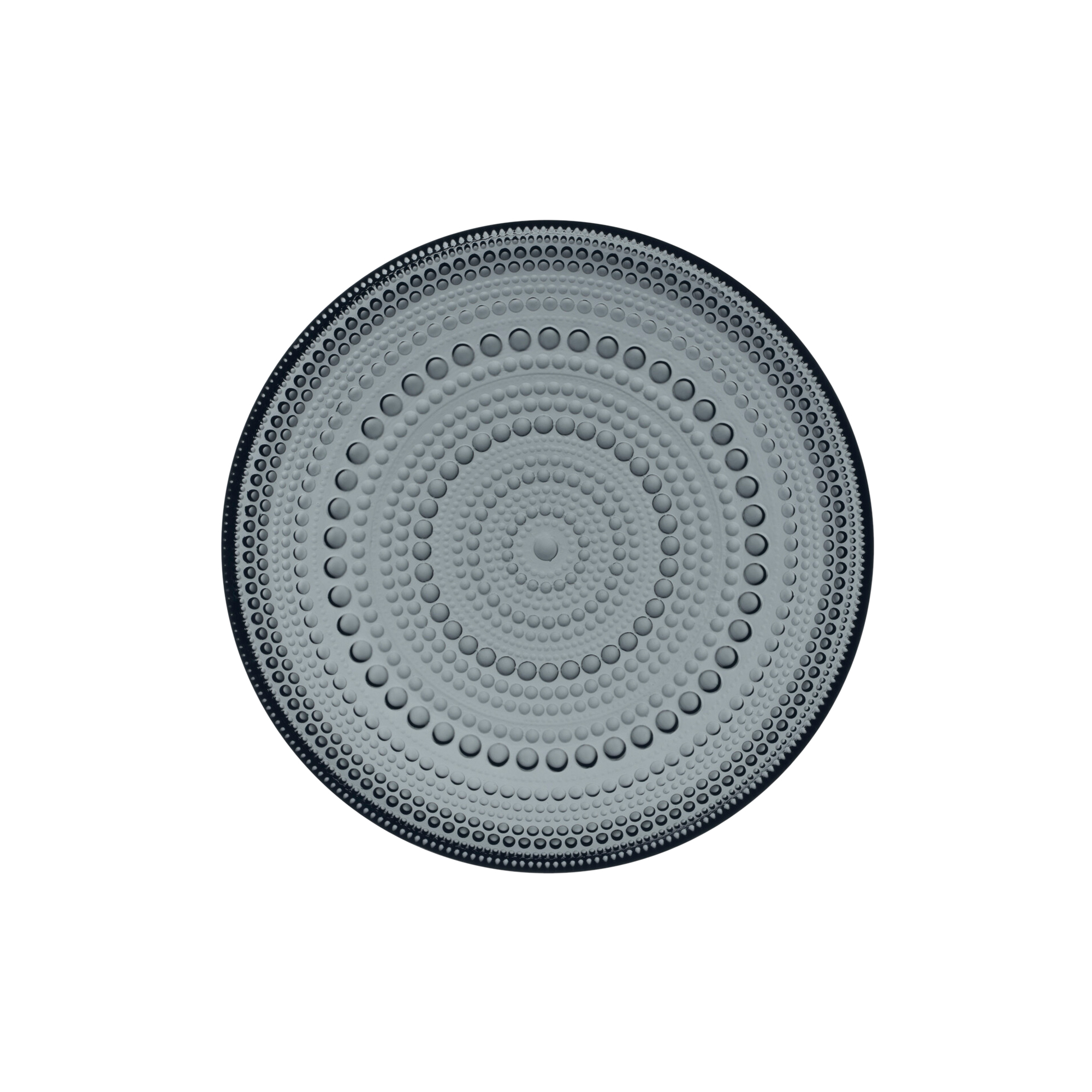 Iittala - Kastehelmi tallerken Ø 17 cm, dark grey - Ø17 cm