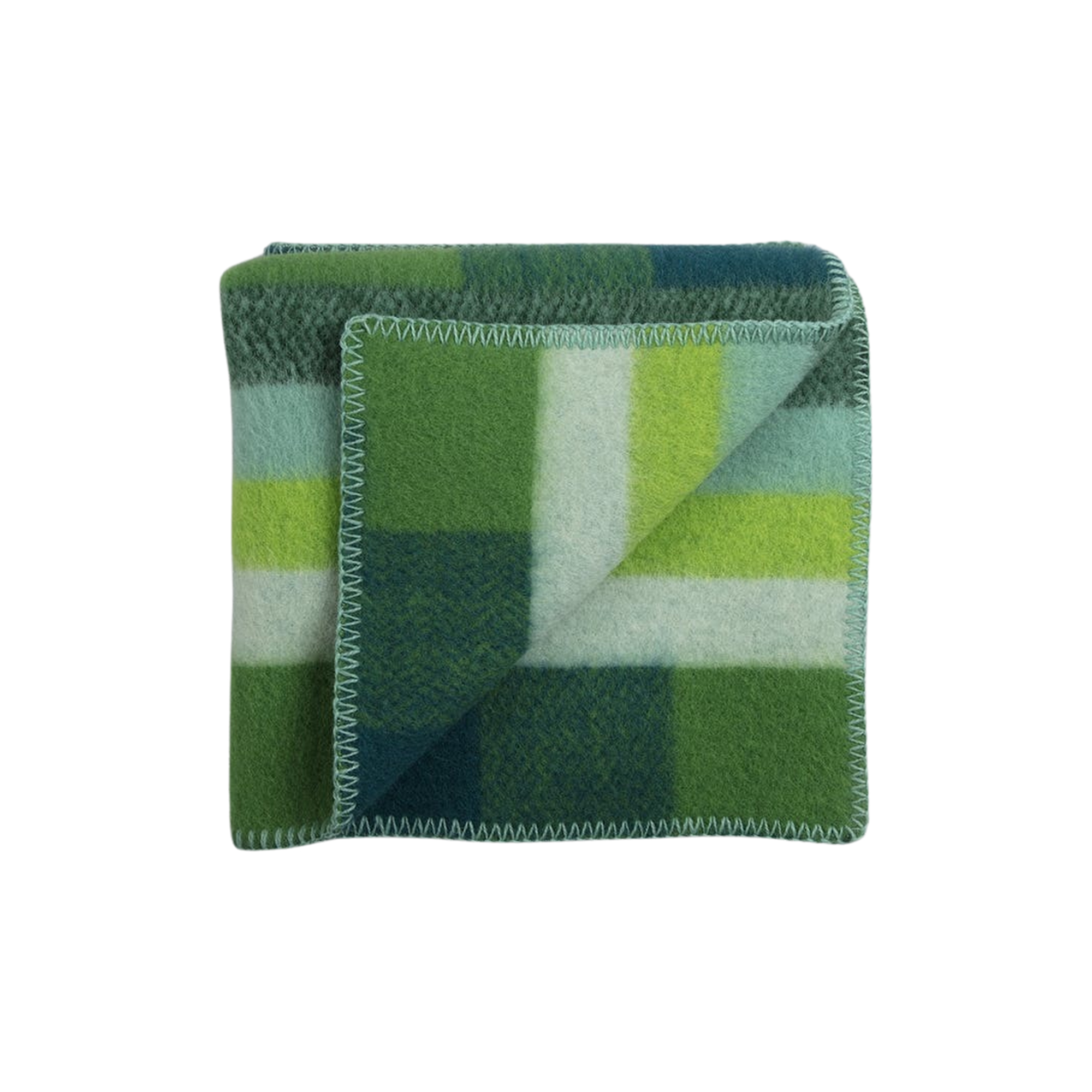Røros Tweed - MIKKEL Half Size Throw, green