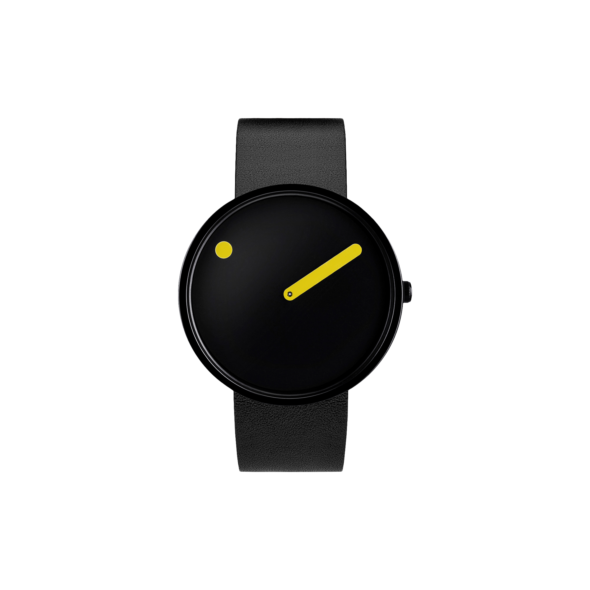 PICTO - PICTO armbåndsur, black/black/black - 40mm