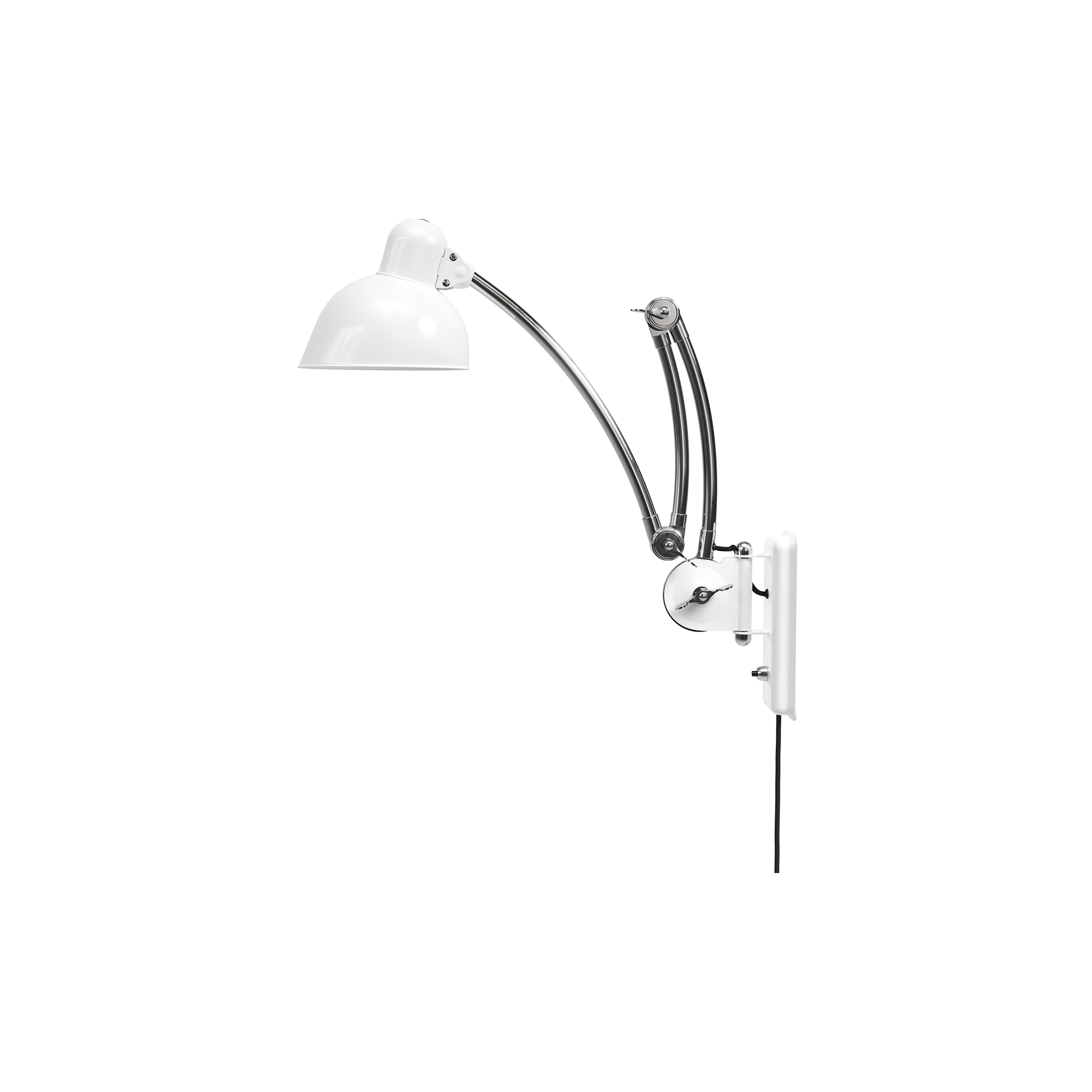 Fritz Hansen - KAISER idell 6559-W væglampe, white/chrome