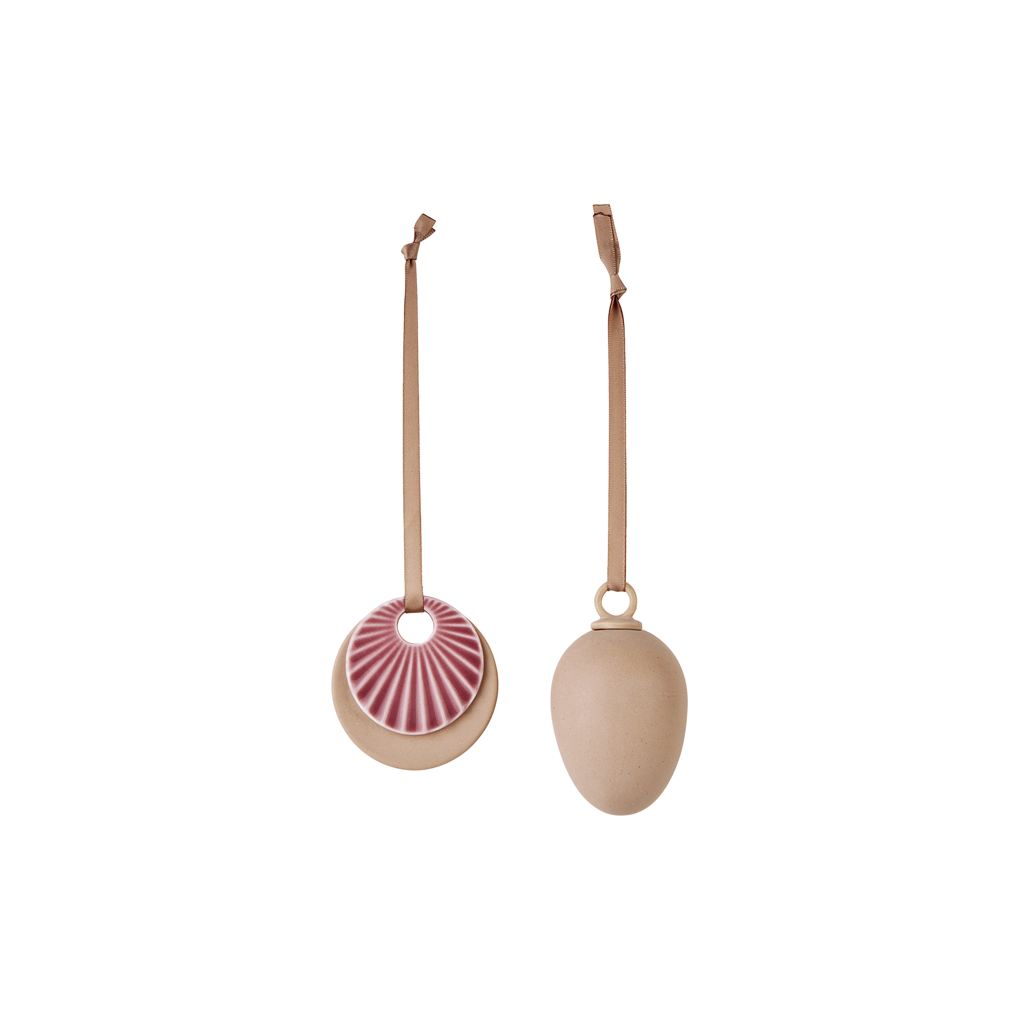 Dottir Nordic Design - Sweet Stories Ornaments 2 stk, rose