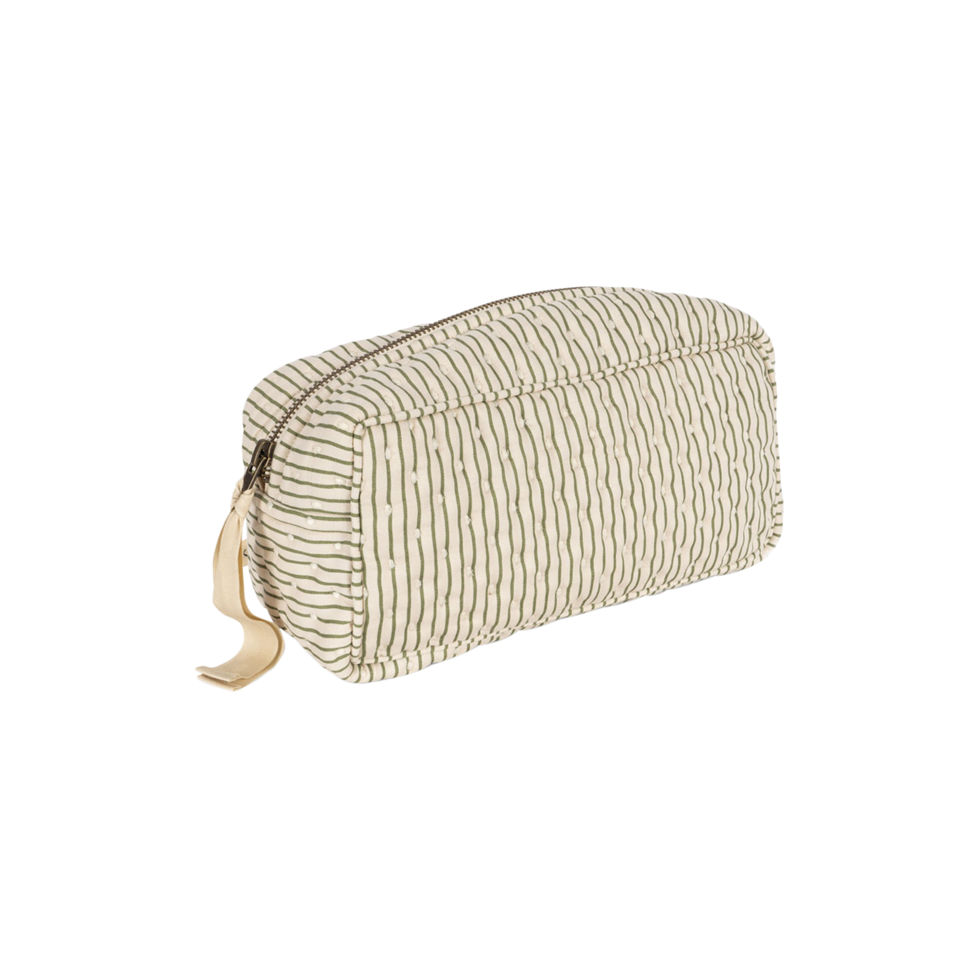 Konges Sløjd - Small Quilted Toiletry Bag, tea stripe