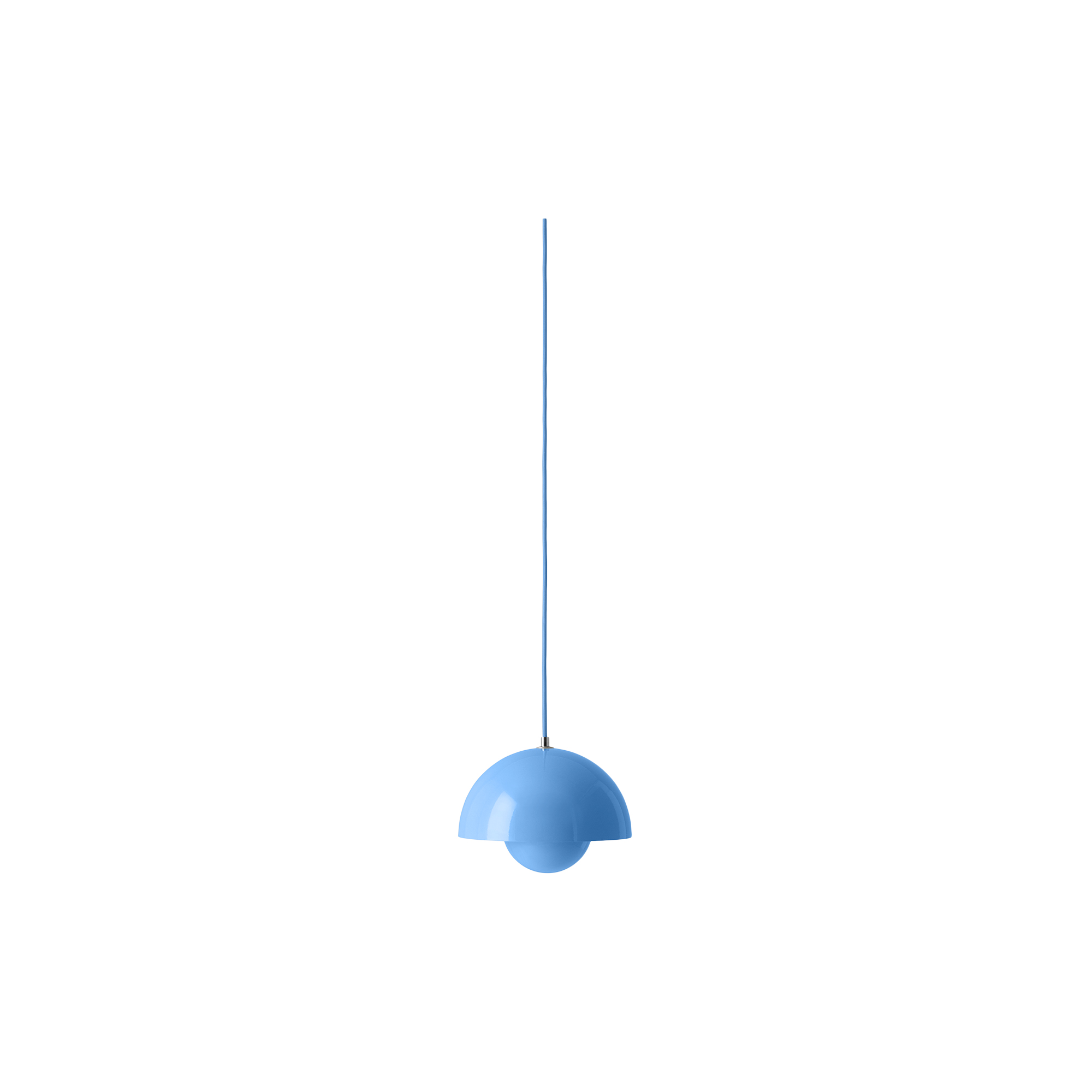 &Tradition - Flowerpot VP1 Pendant, swim blue - H: 16 x Ø 23 cm.