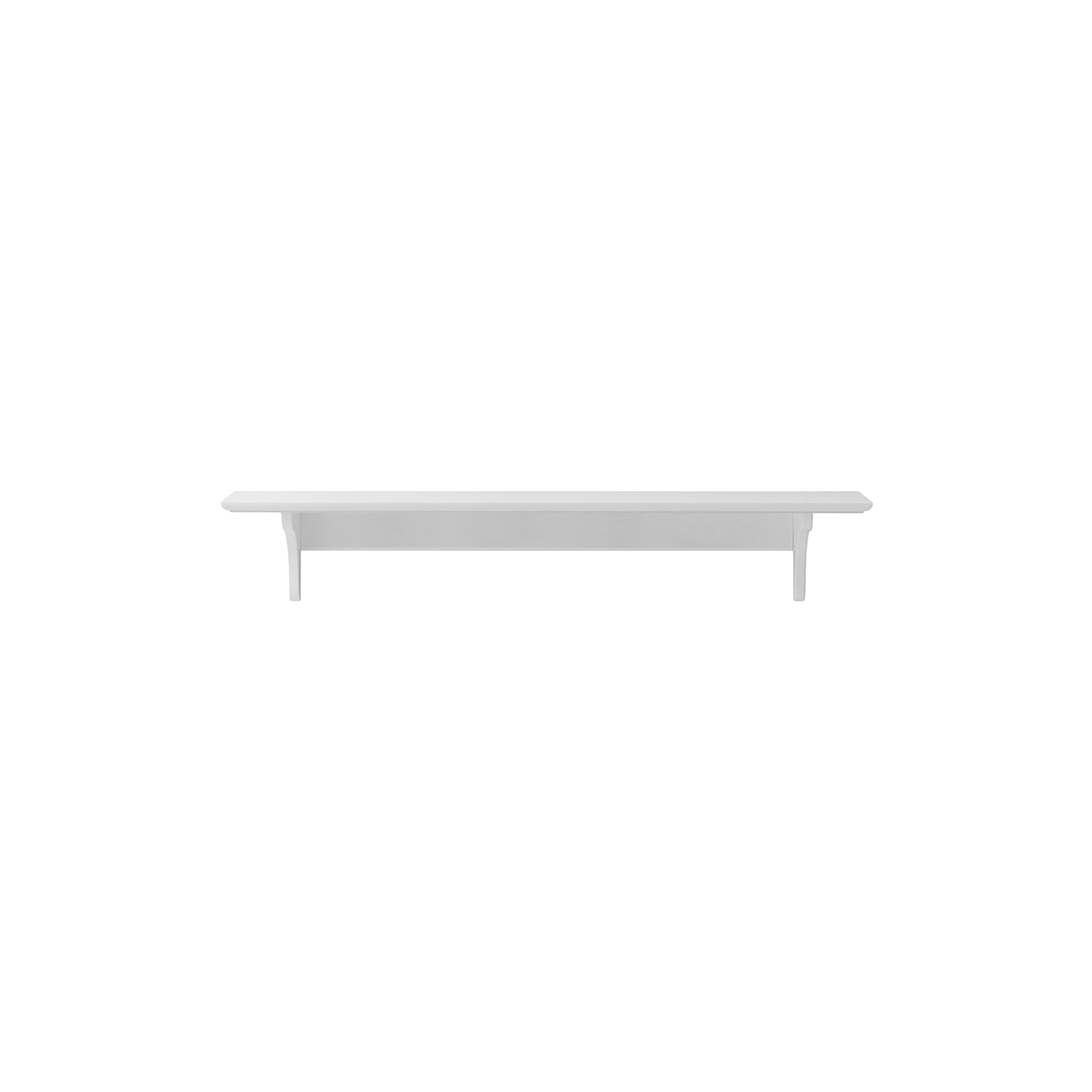Oliver Furniture - Seaside hylde med kroge, 90x20 cm