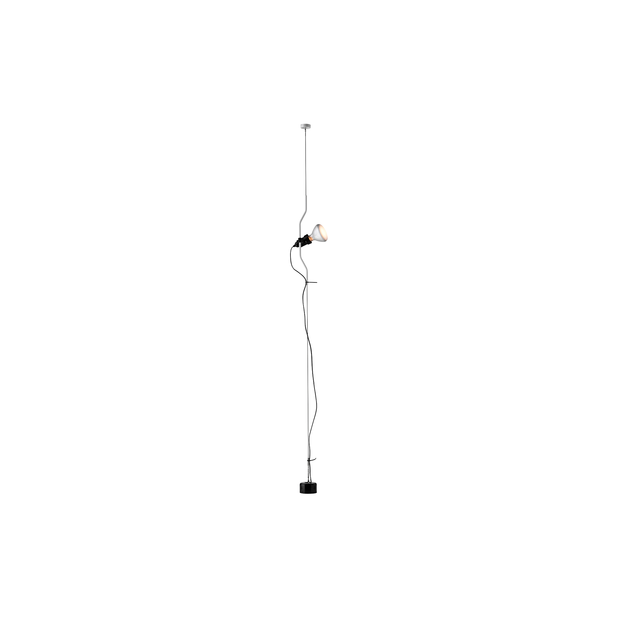 Flos - Parentesi D gulvlampe, hvid