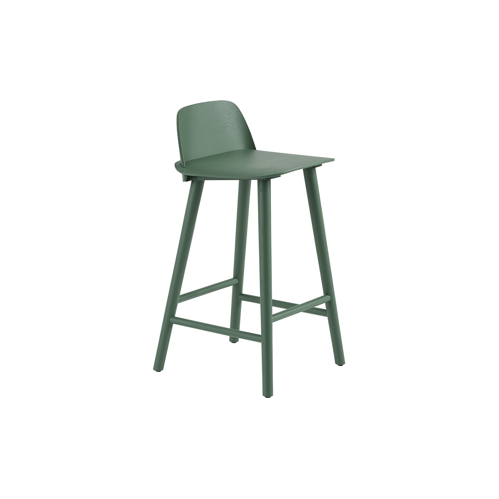 Muuto - Nerd Counter Stool, green
