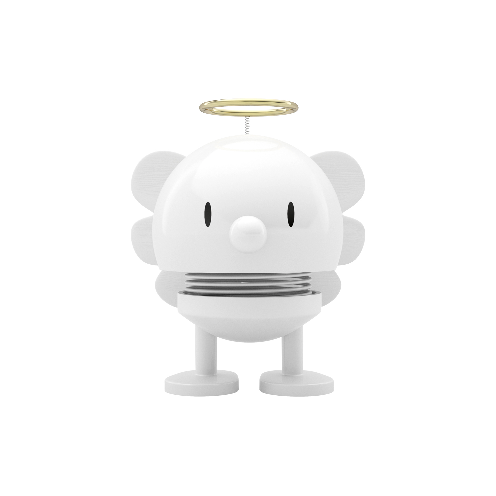 Hoptimist - Angel Bumble, white, Christmas - Small