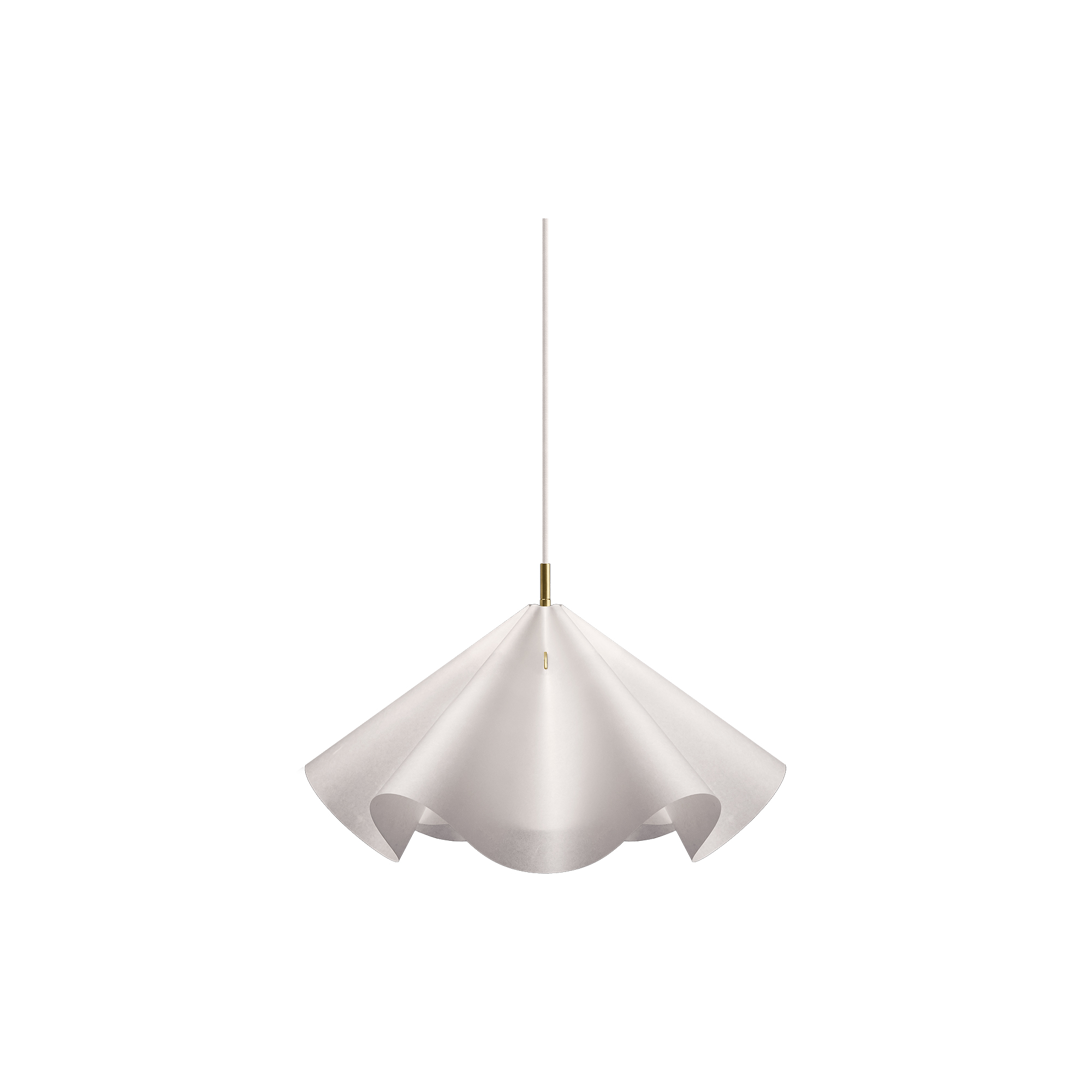MOEBE - Sinuate Pendant, brass