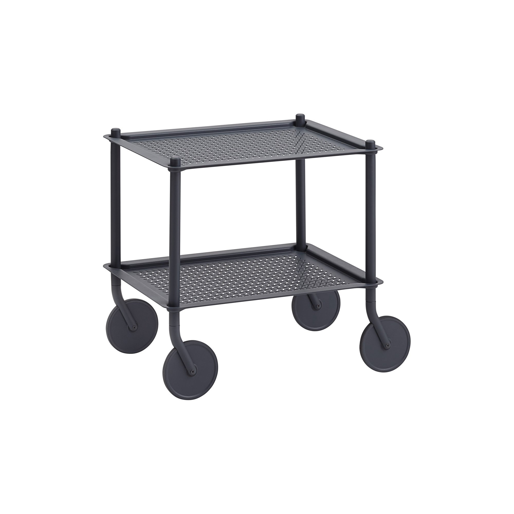 Muuto - Flow Trolley 2-Layer, blue -grey - 2-Layer