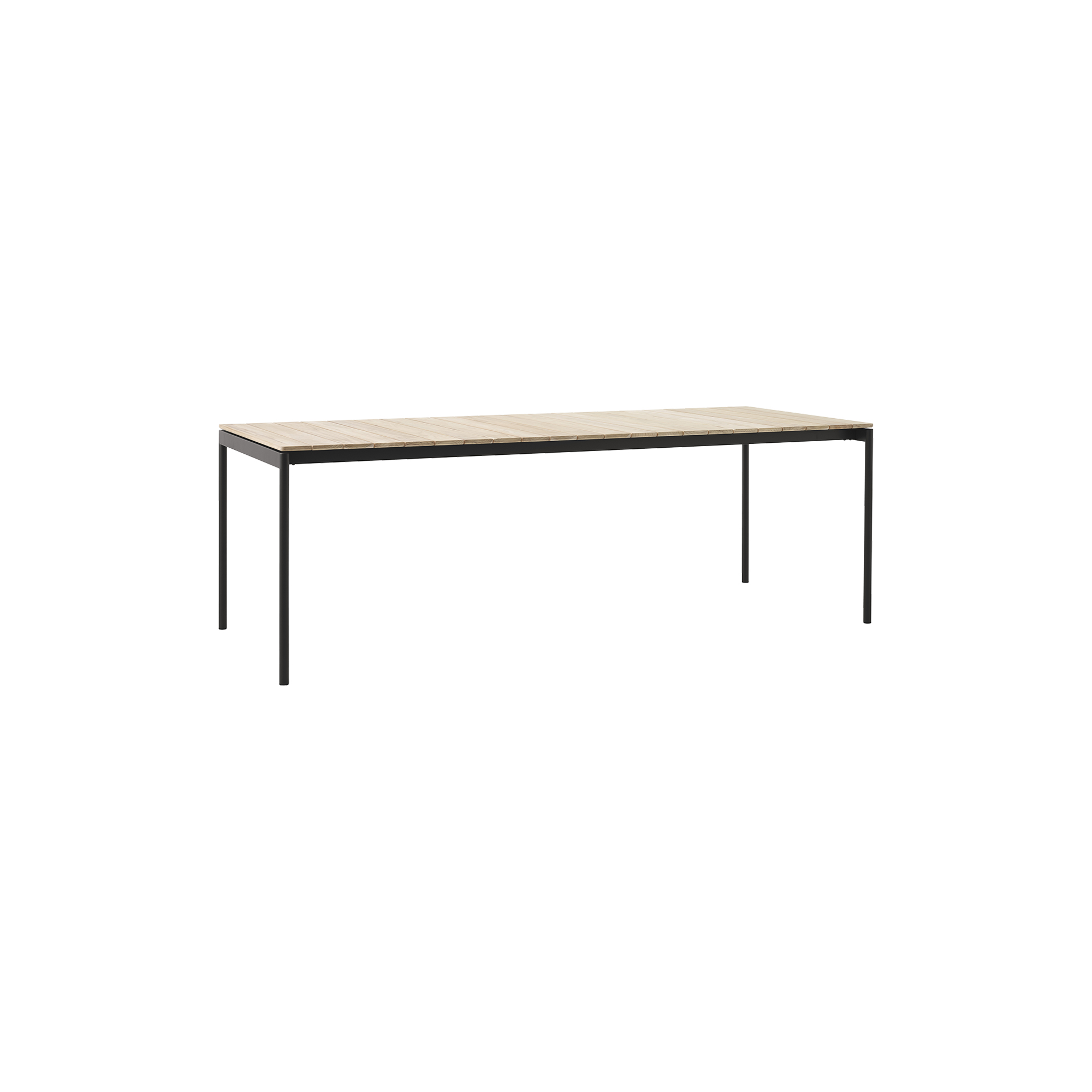 &Tradition - Ville AV26 Outdoor Dining Table, warm black