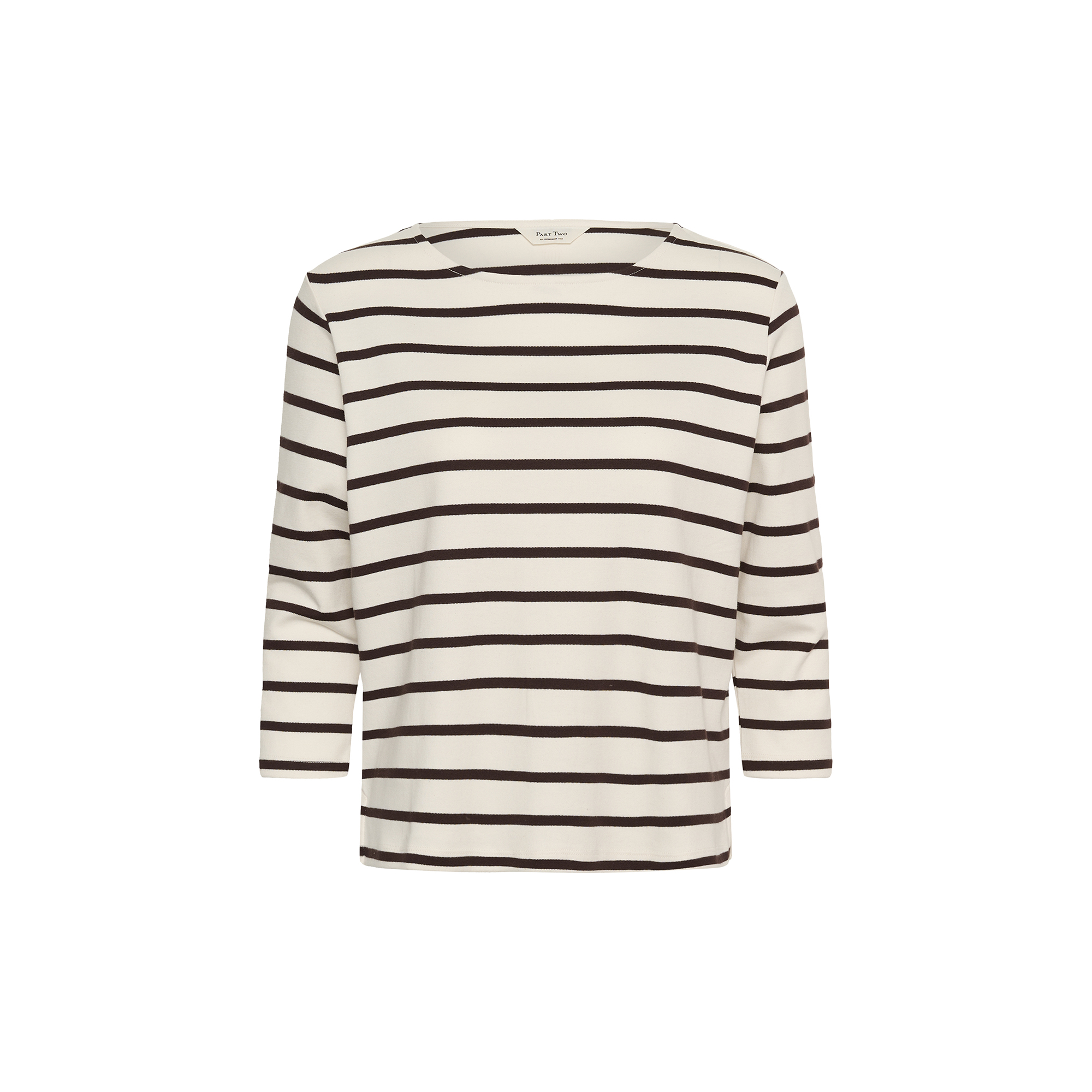Part Two - NelaPW Tshirt, mole stripe - Str. S