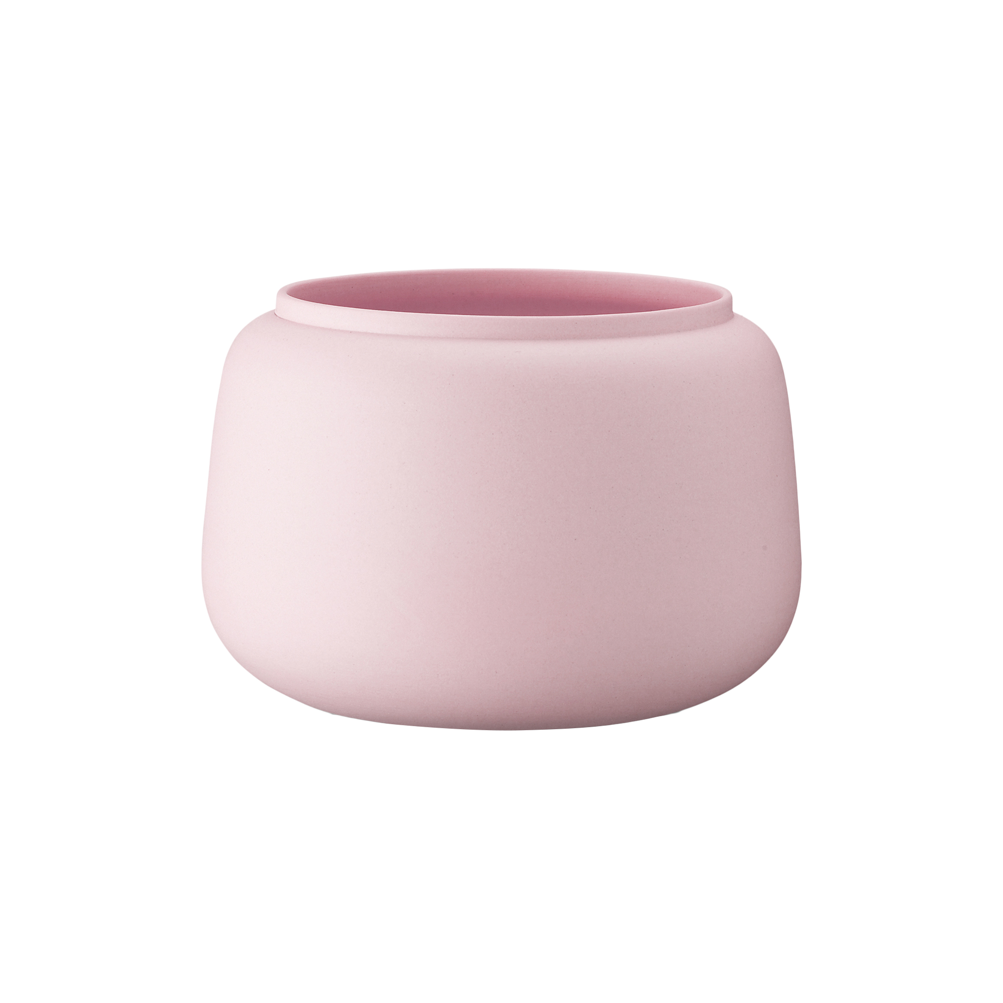 Ditte Fischer Copenhagen - Klassisk vase bred stor, gammelrosa - Large