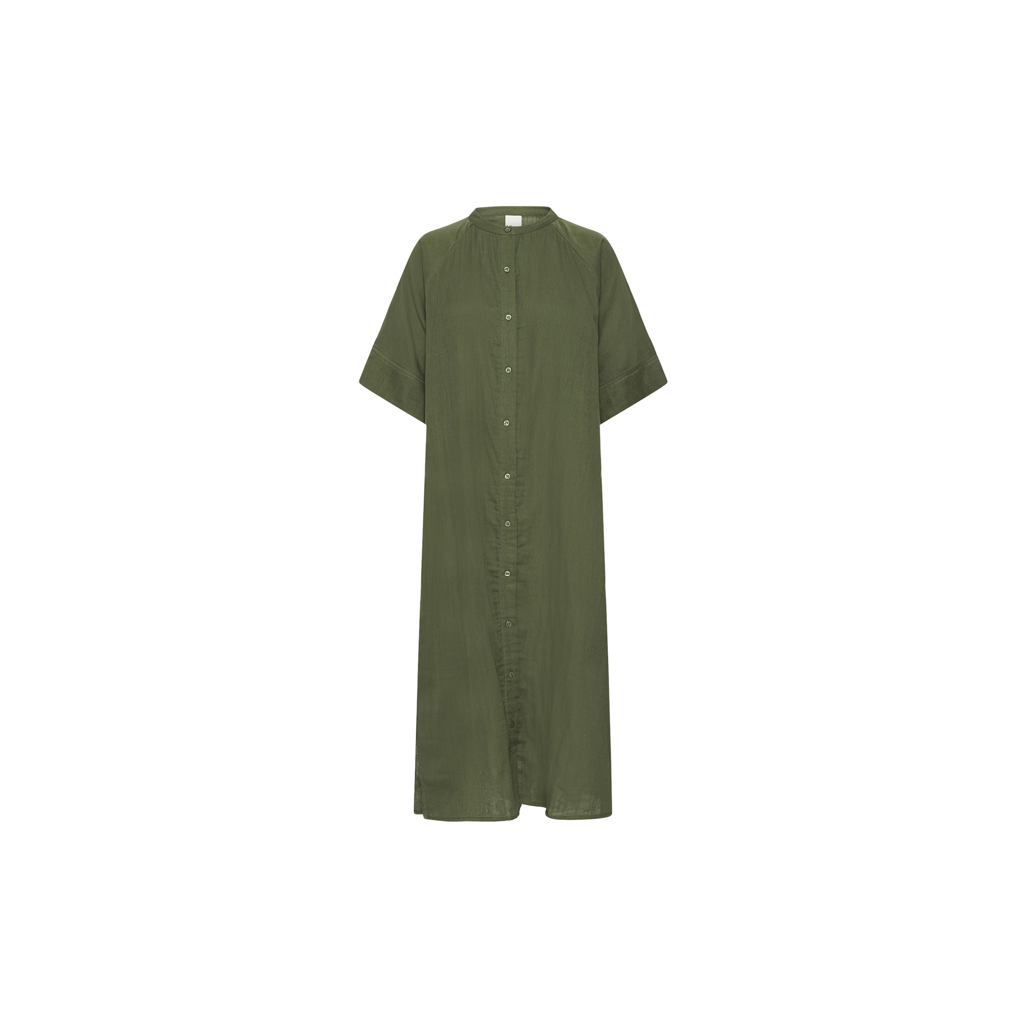 ICHI - IAFOXA Midi Dress, grape leaf - Str. S
