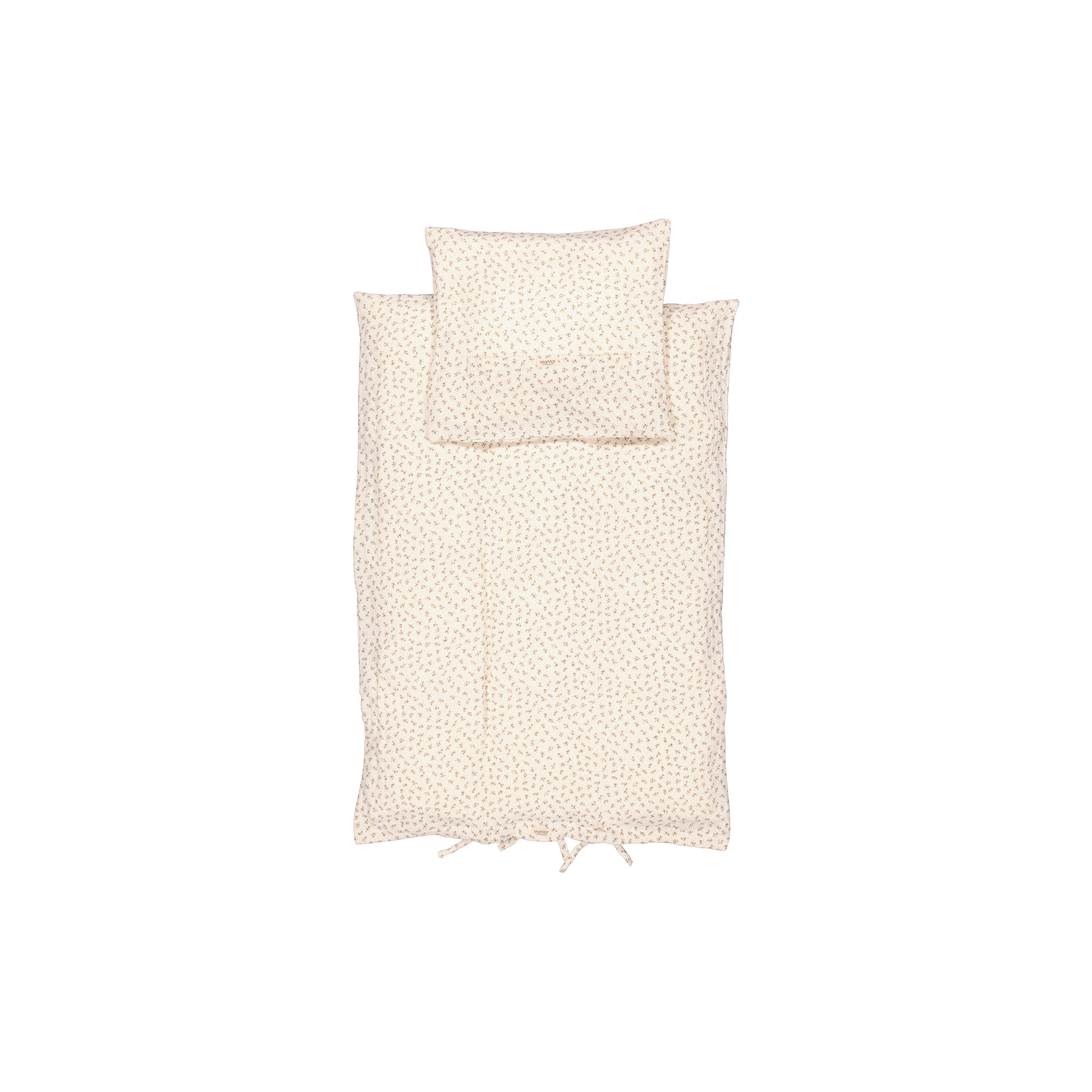 MarMar Copenhagen - Baby Bed Linen, petite fleurs - 70x100-40x45 cm