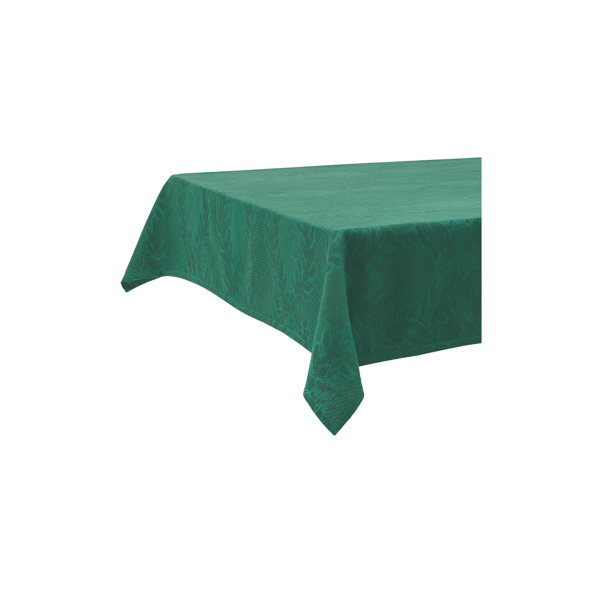 Royal Copenhagen - Stjerne Riflet Jul dug, grøn - 145x320 cm