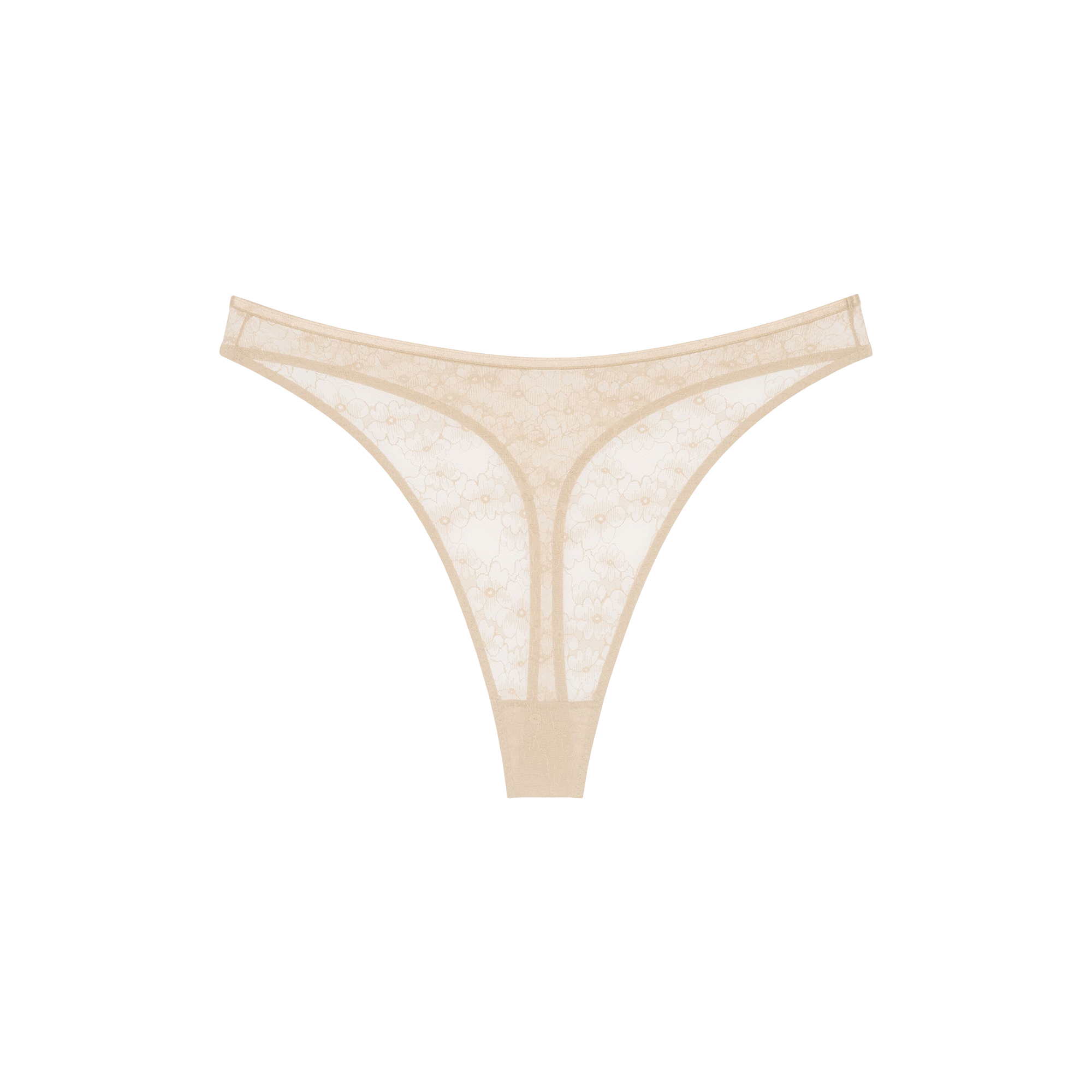 Triumph - Bright Spotlight High Leg string, creamy dream - Str. 40